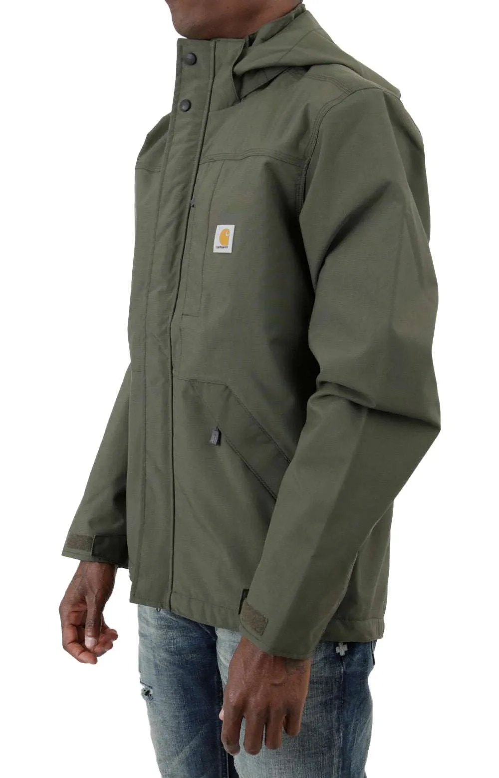 (104670) Storm Defender Loose Fit Heavyweight Jacket - Moss