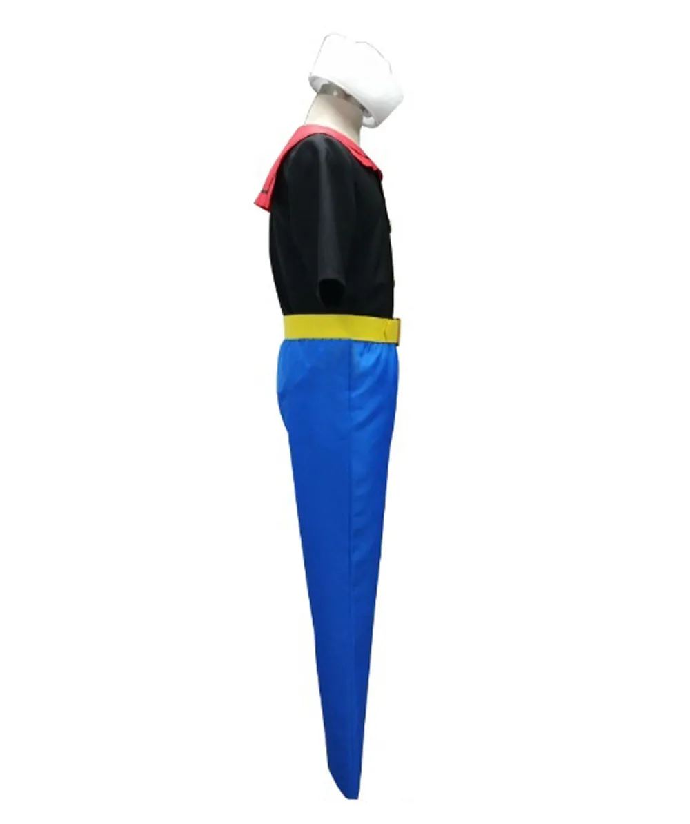 Adult Men's Sailor Captain 5 Pc Costume | Multicolor Cosplay Costume