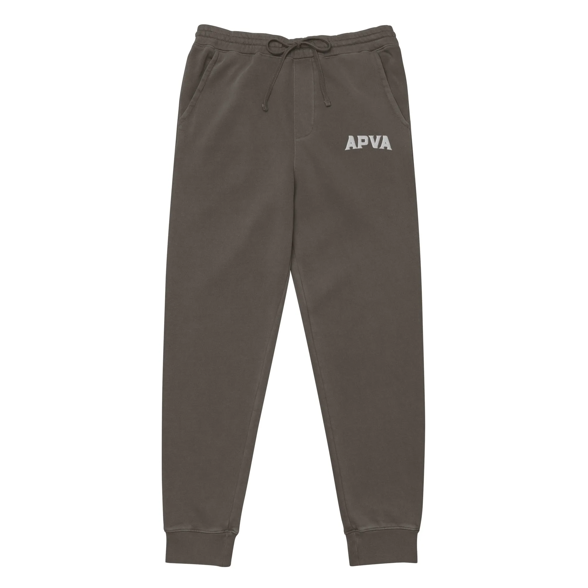 APVA Embroidered Joggers