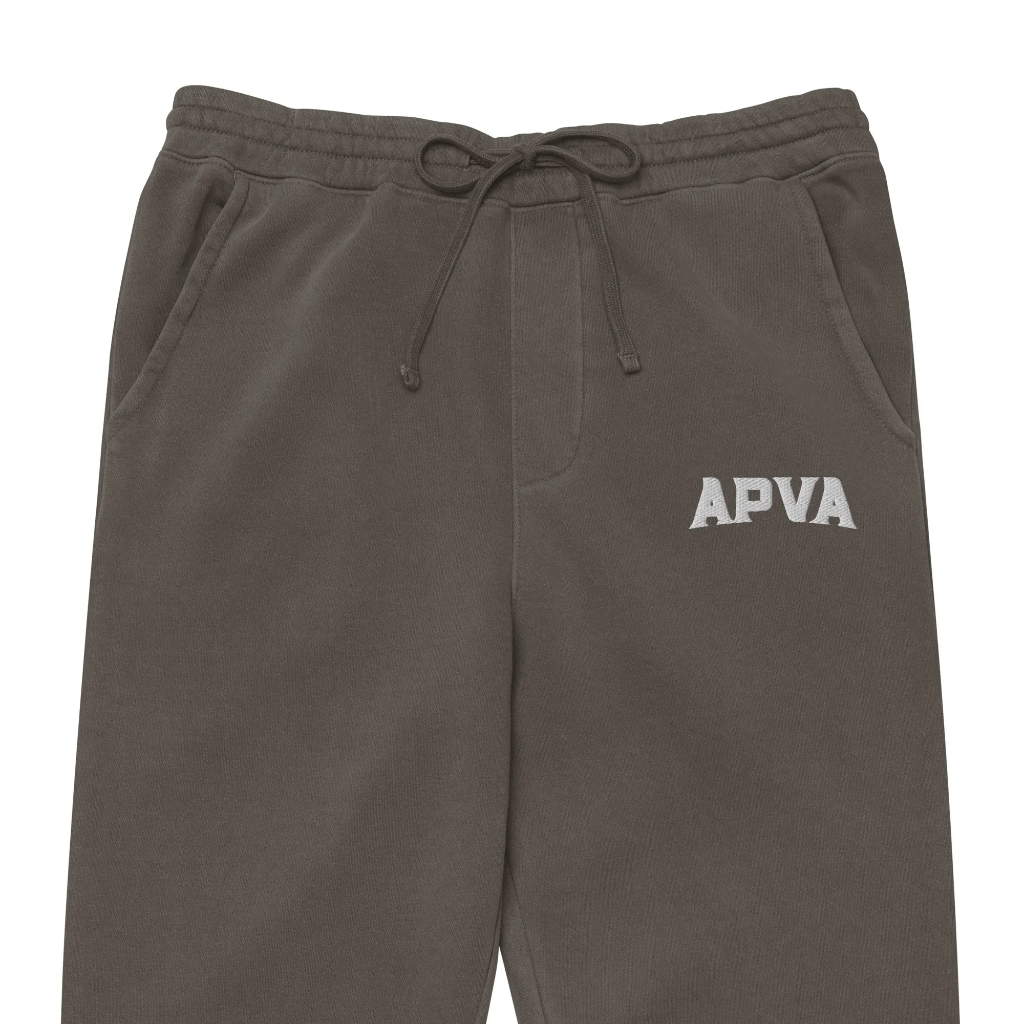 APVA Embroidered Joggers