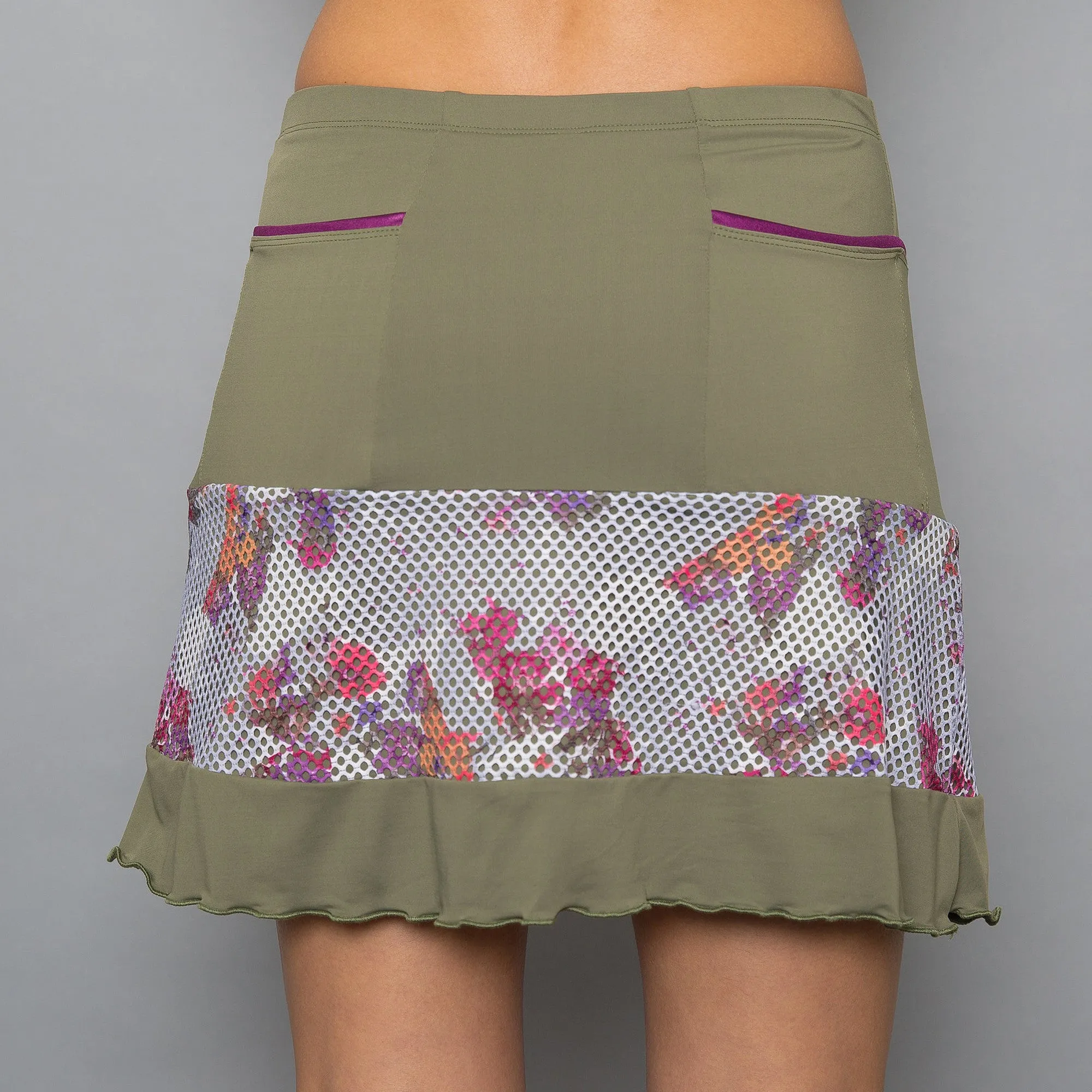 Army of Lovers Long Skort (green)