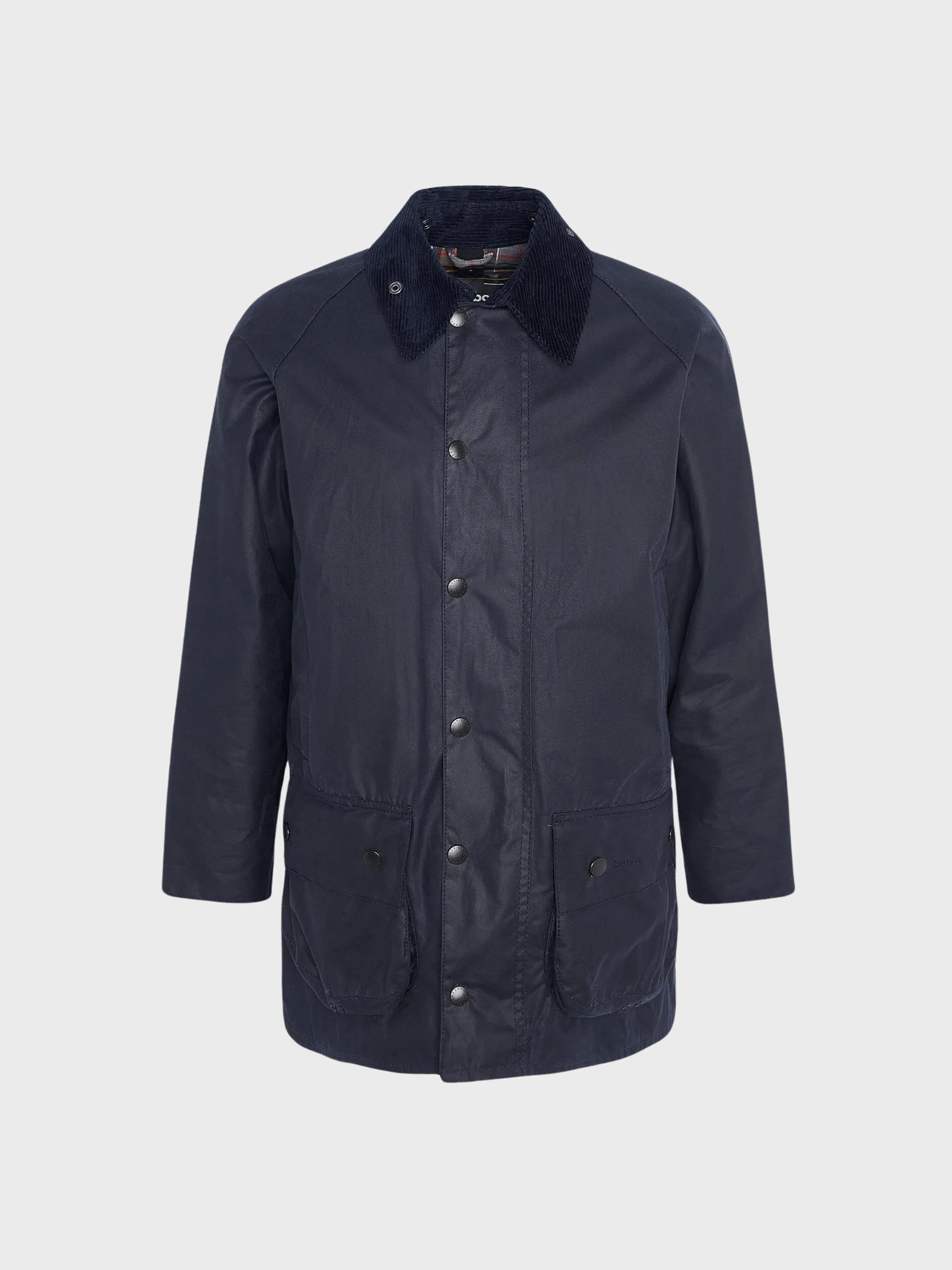 Barbour Beaufort Waxed Jacket Navy