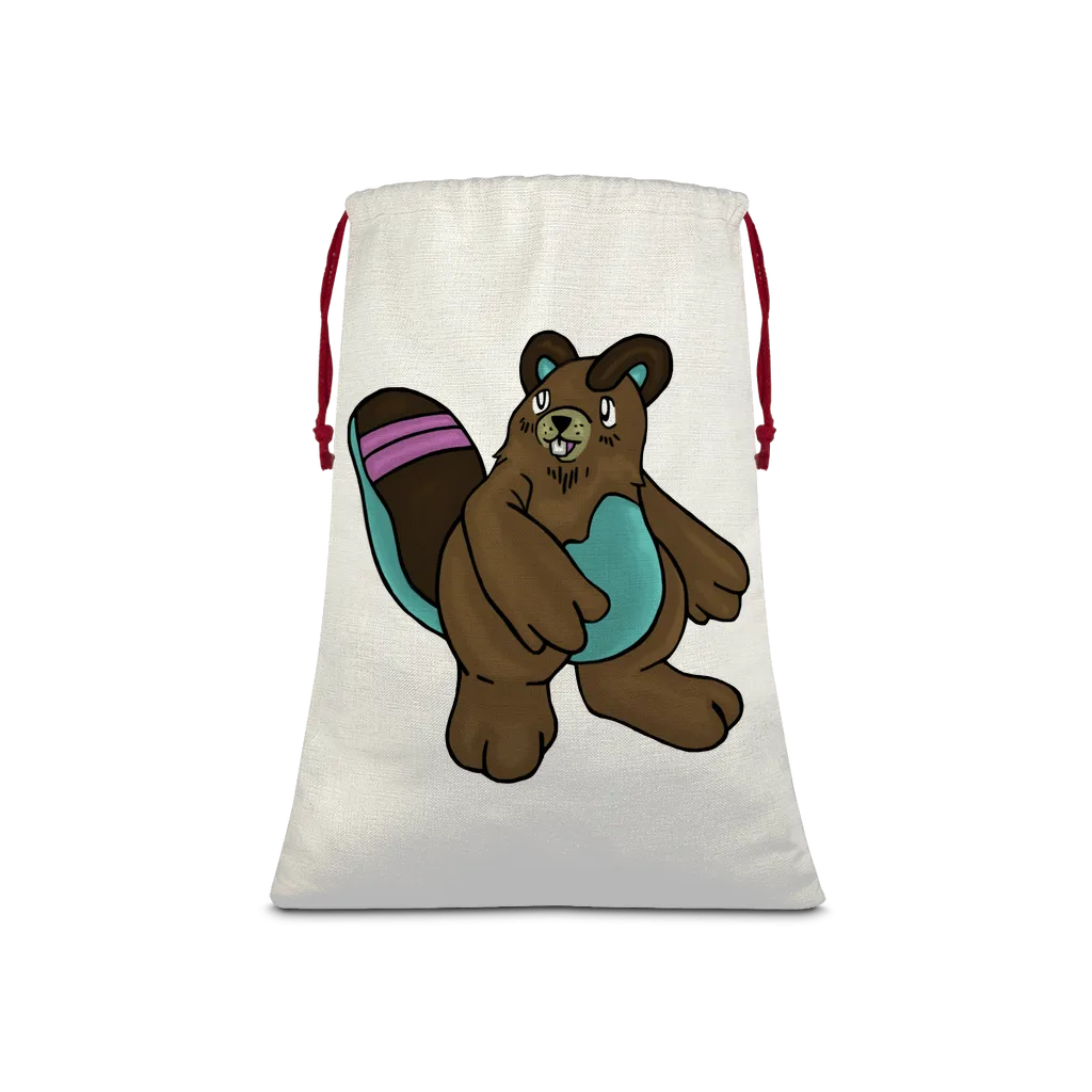 Beachu Sublimation Linen Drawstring Sack