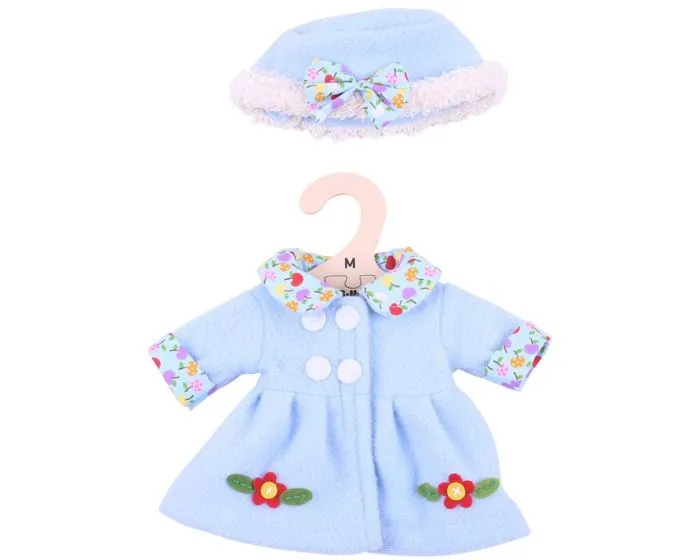 BigJigs Doll's Clothes Blue Hat and Coat