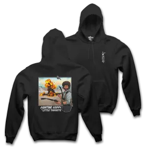 BOB ROSS - BLACK HOODIE