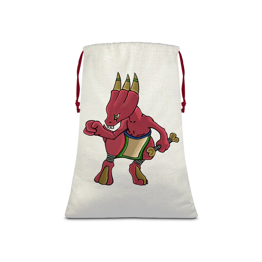 Bonegar Sublimation Linen Drawstring Sack