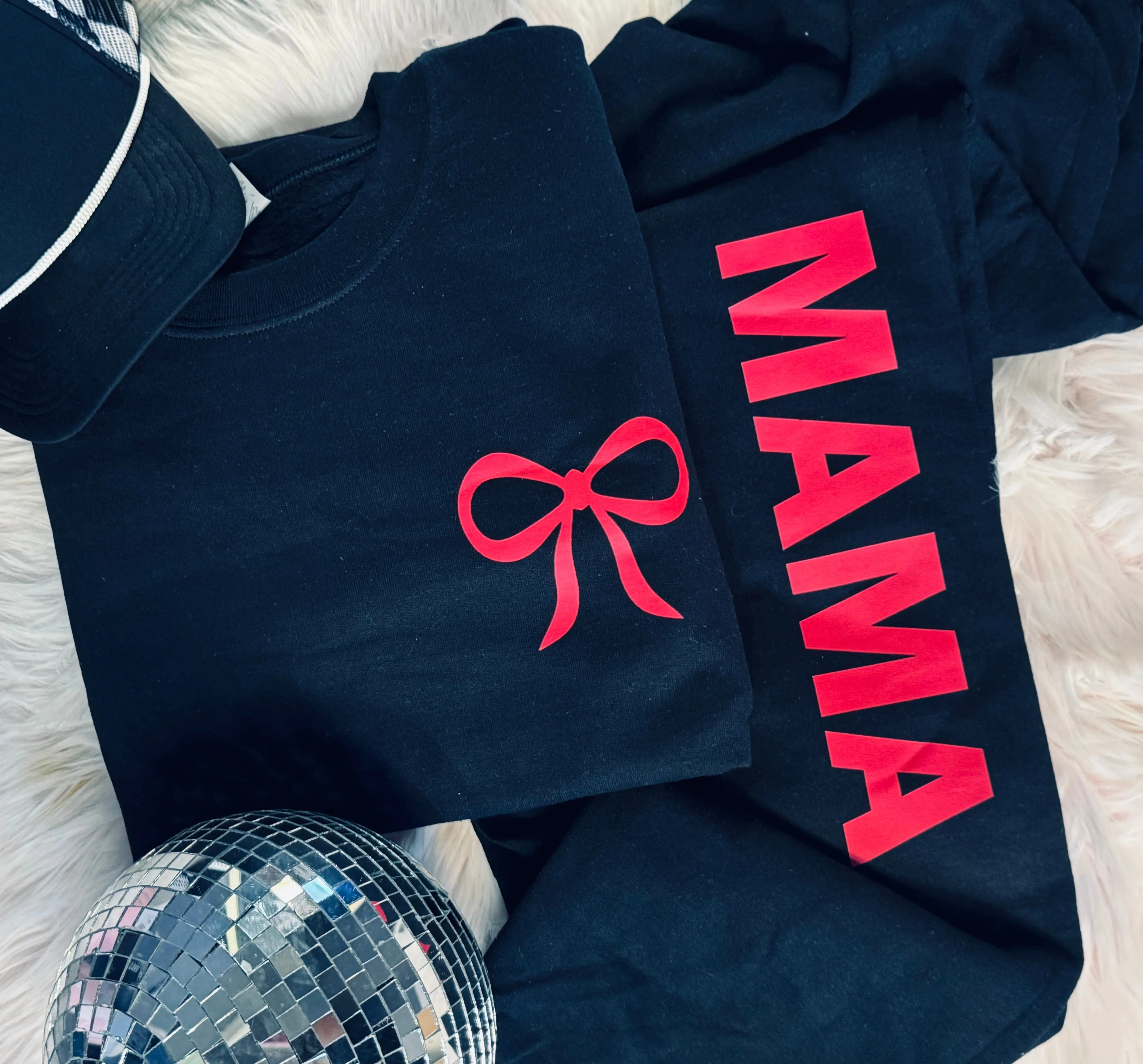 Bow Sweatshirt & Custom Sweatpants Set **PINK FRIDAY SALE**