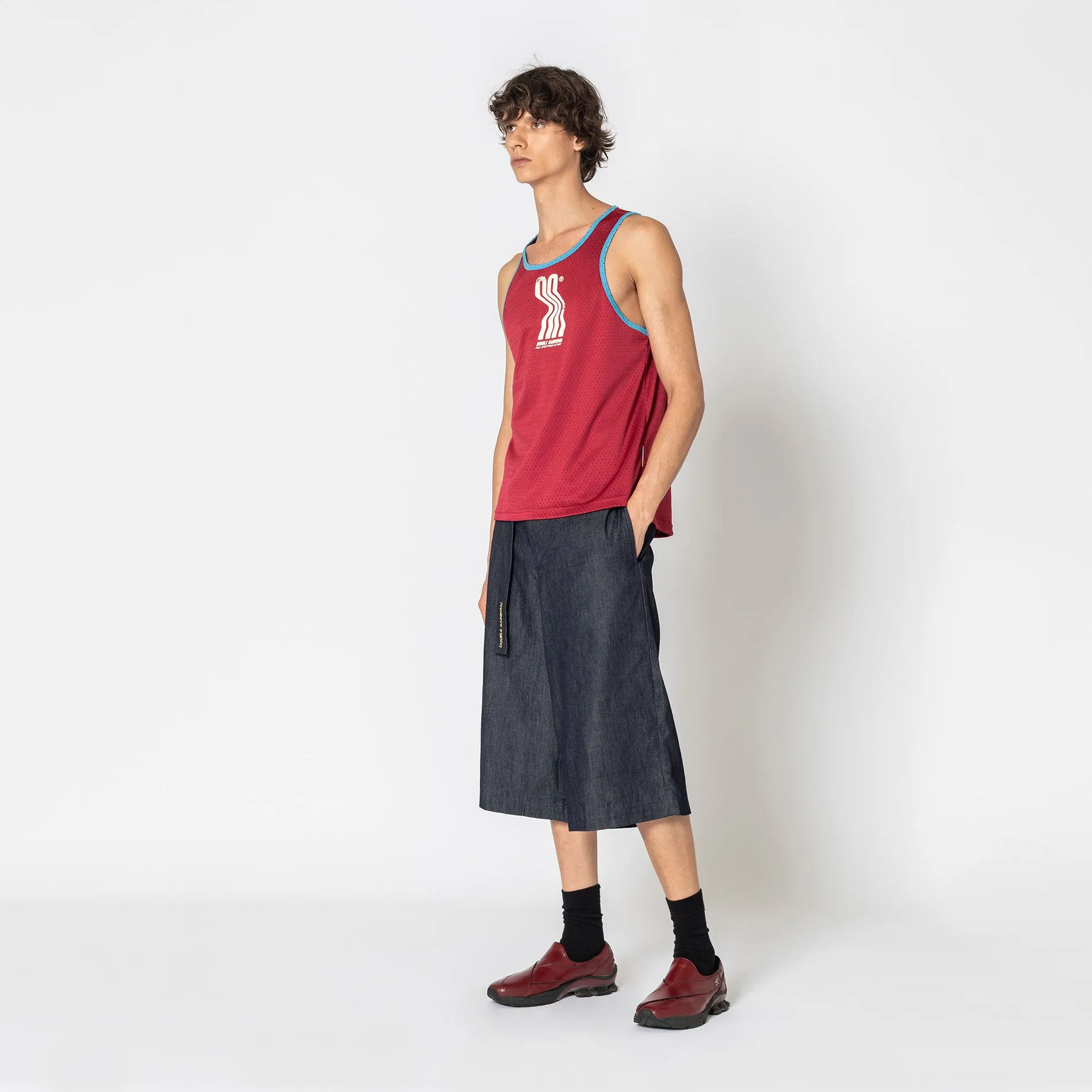 BURGUNDY ATHLETICISM SINGLET