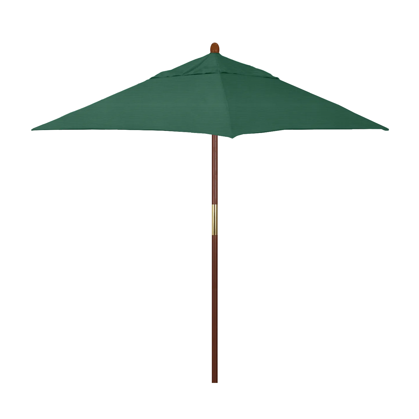 California Umbrella Grove Series 6 ft Square Commercial Patio Umbrella: Sturdy Hardwood Construction with Push Lift