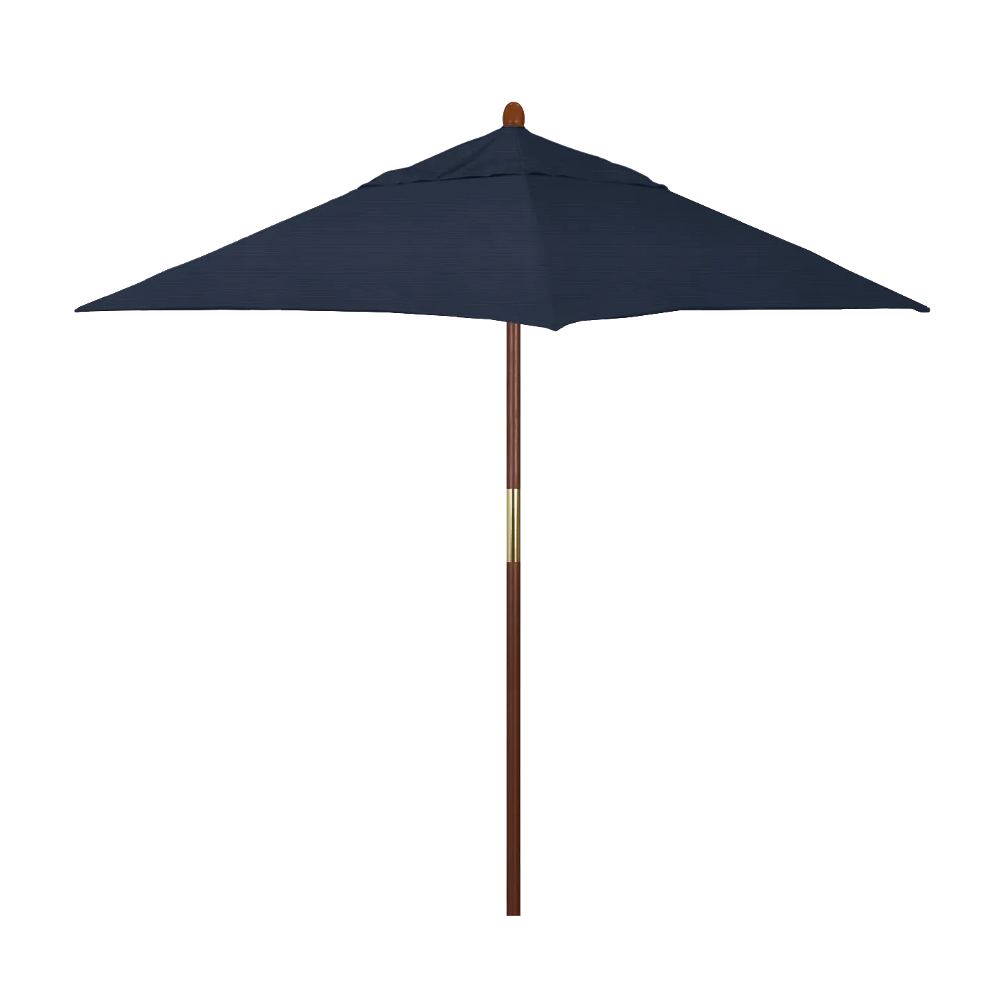 California Umbrella Grove Series 6 ft Square Commercial Patio Umbrella: Sturdy Hardwood Construction with Push Lift