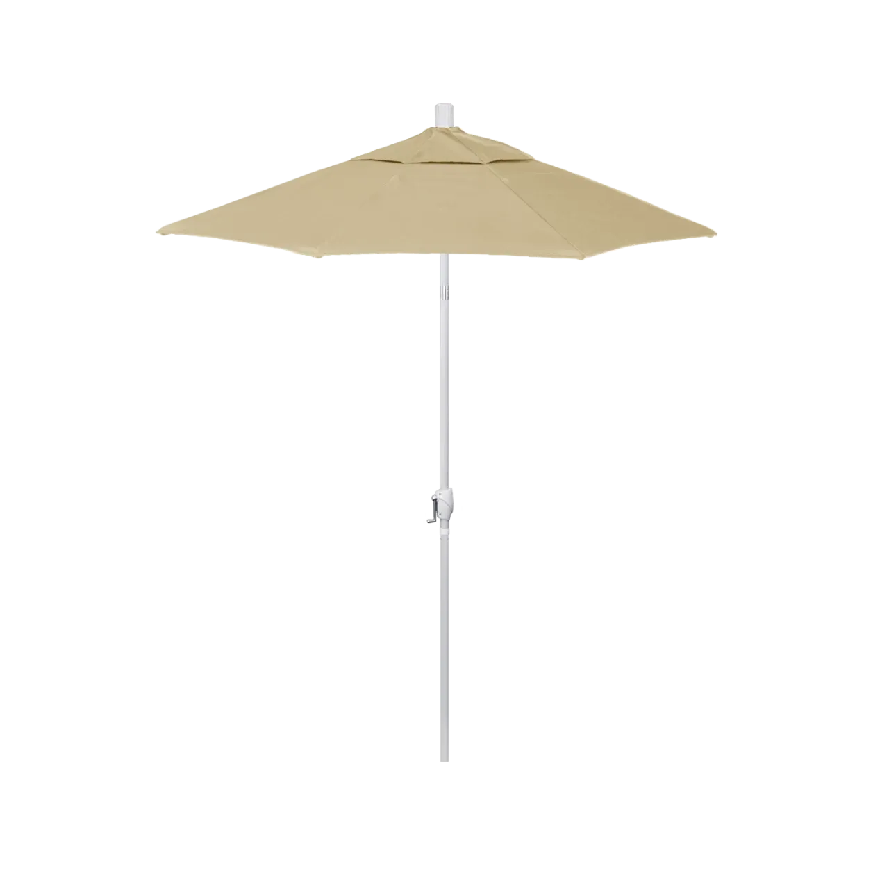 California Umbrella Pacific Trail Series 6 ft Patio Umbrella - Residential Grade with Push Button Tilt and Crank Lift