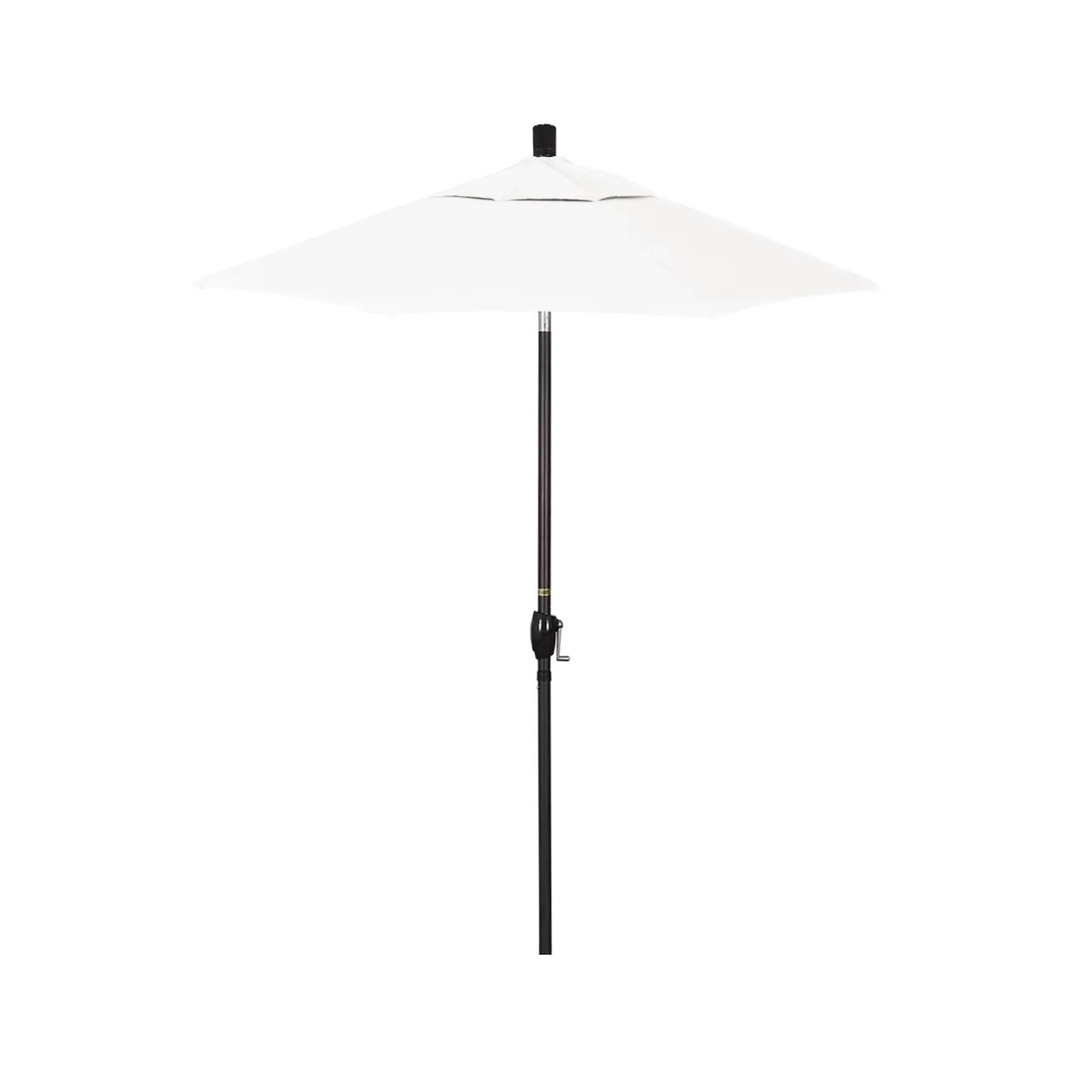 California Umbrella Pacific Trail Series 6 ft Patio Umbrella - Residential Grade with Push Button Tilt and Crank Lift