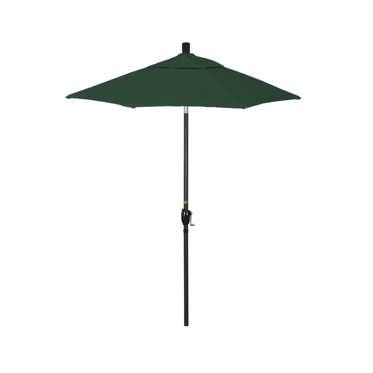 California Umbrella Pacific Trail Series 6 ft Patio Umbrella - Residential Grade with Push Button Tilt and Crank Lift