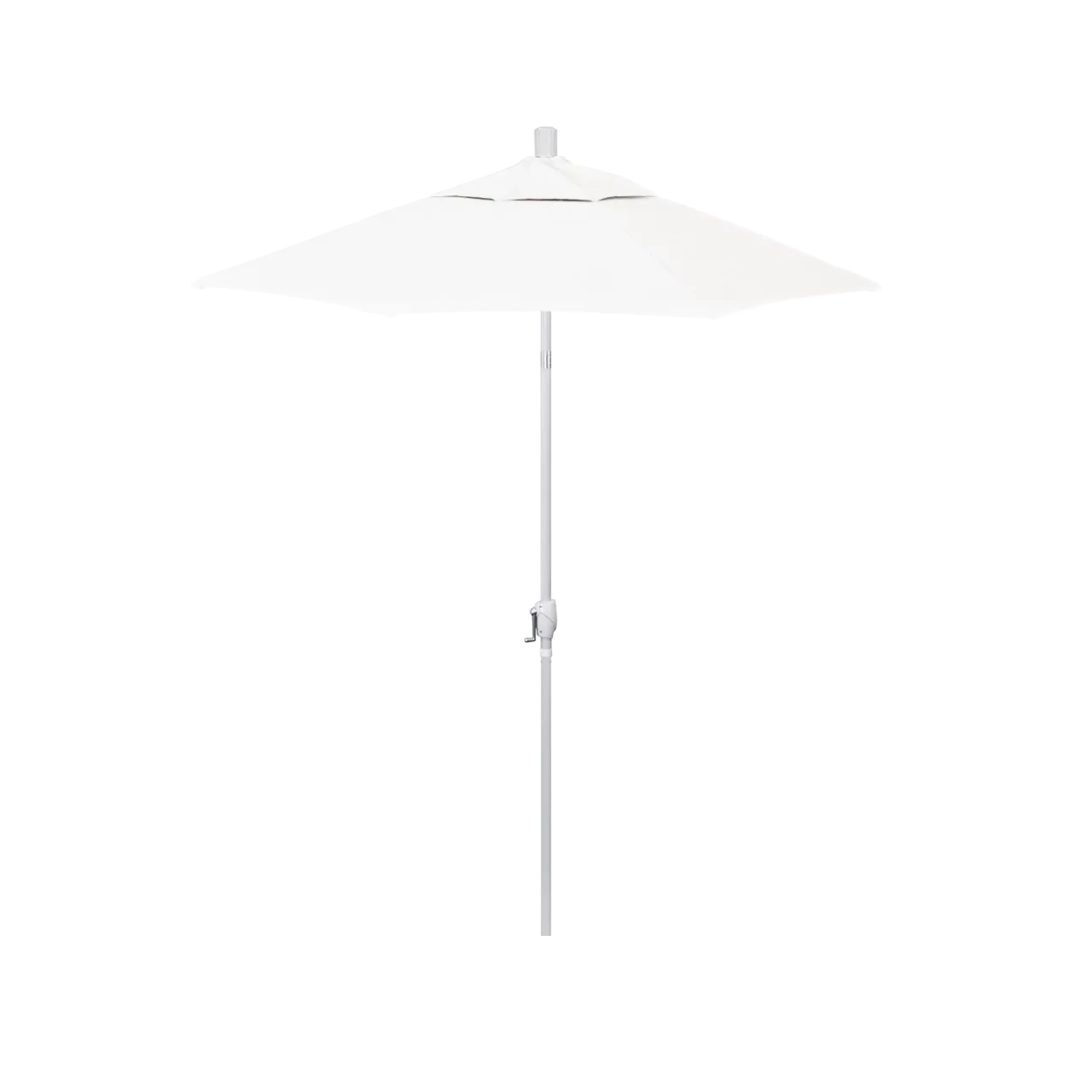 California Umbrella Pacific Trail Series 6 ft Patio Umbrella - Residential Grade with Push Button Tilt and Crank Lift