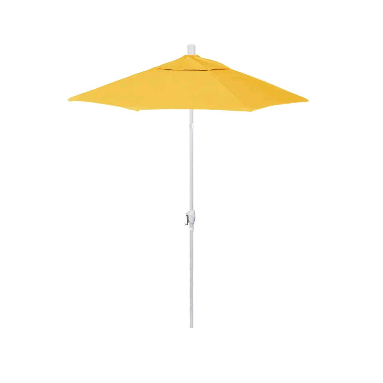 California Umbrella Pacific Trail Series 6 ft Patio Umbrella - Residential Grade with Push Button Tilt and Crank Lift