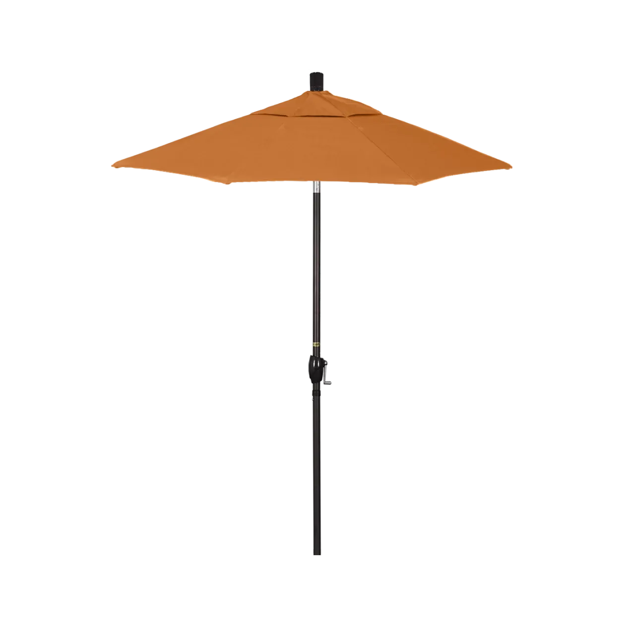 California Umbrella Pacific Trail Series 6 ft Patio Umbrella - Residential Grade with Push Button Tilt and Crank Lift