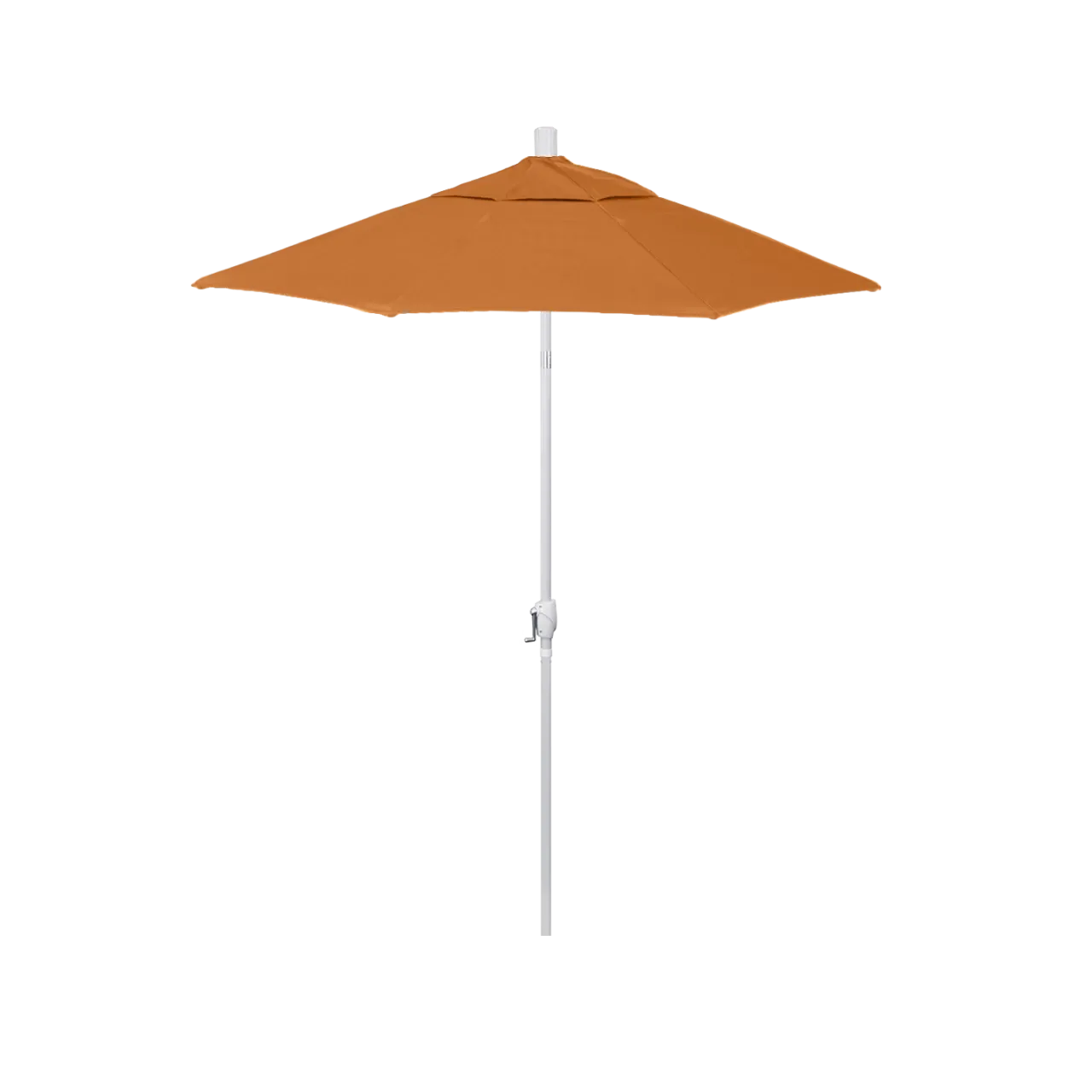 California Umbrella Pacific Trail Series 6 ft Patio Umbrella - Residential Grade with Push Button Tilt and Crank Lift