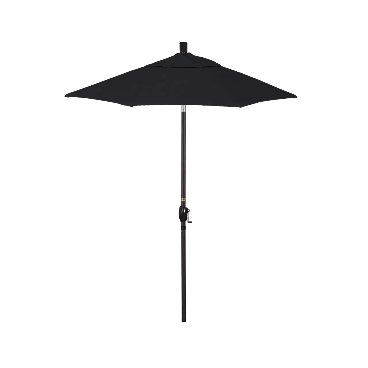 California Umbrella Pacific Trail Series 6 ft Patio Umbrella - Residential Grade with Push Button Tilt and Crank Lift