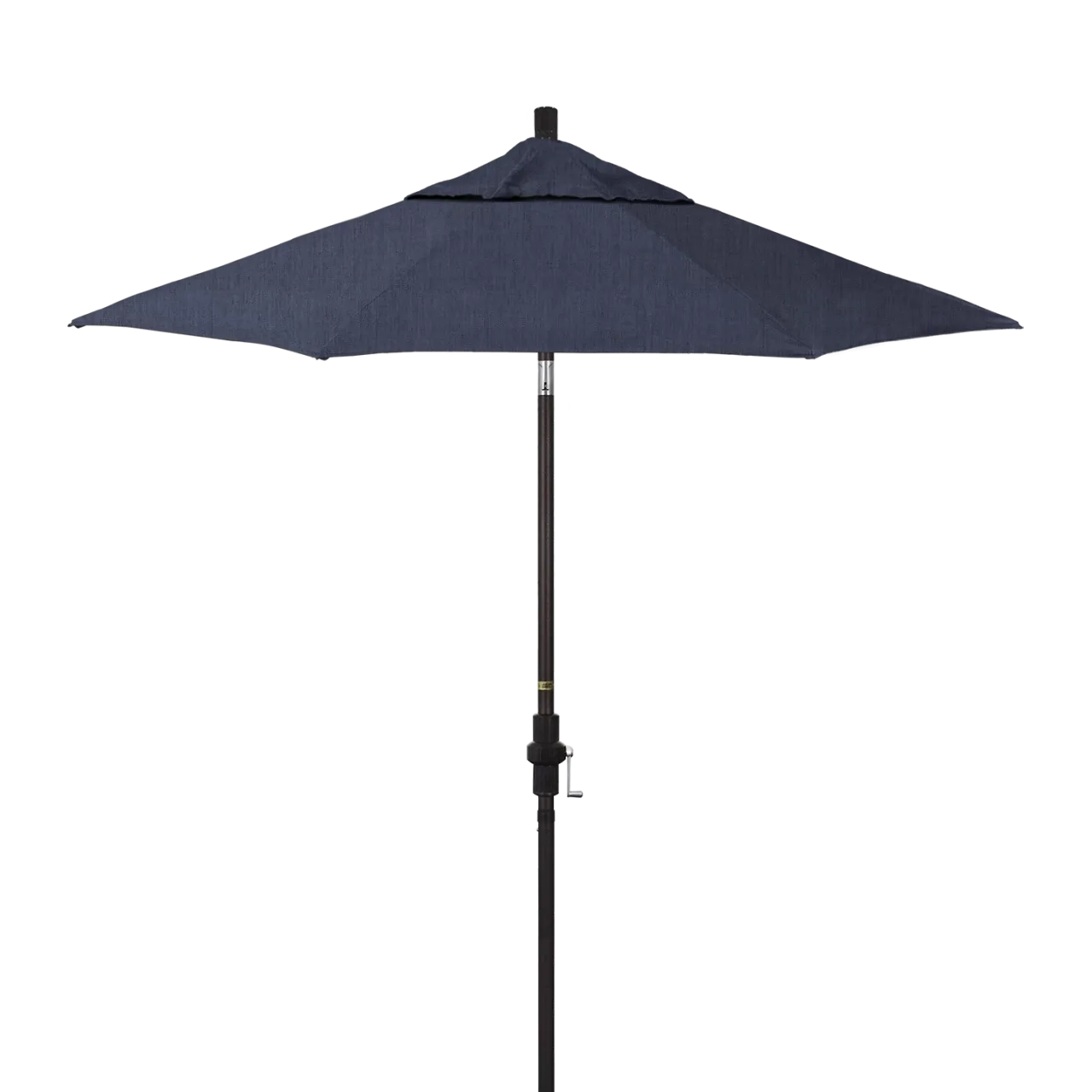 California Umbrella Sun Master Series 7.5 ft Patio Umbrella - Residential Grade with Collar Tilt and Crank Lift