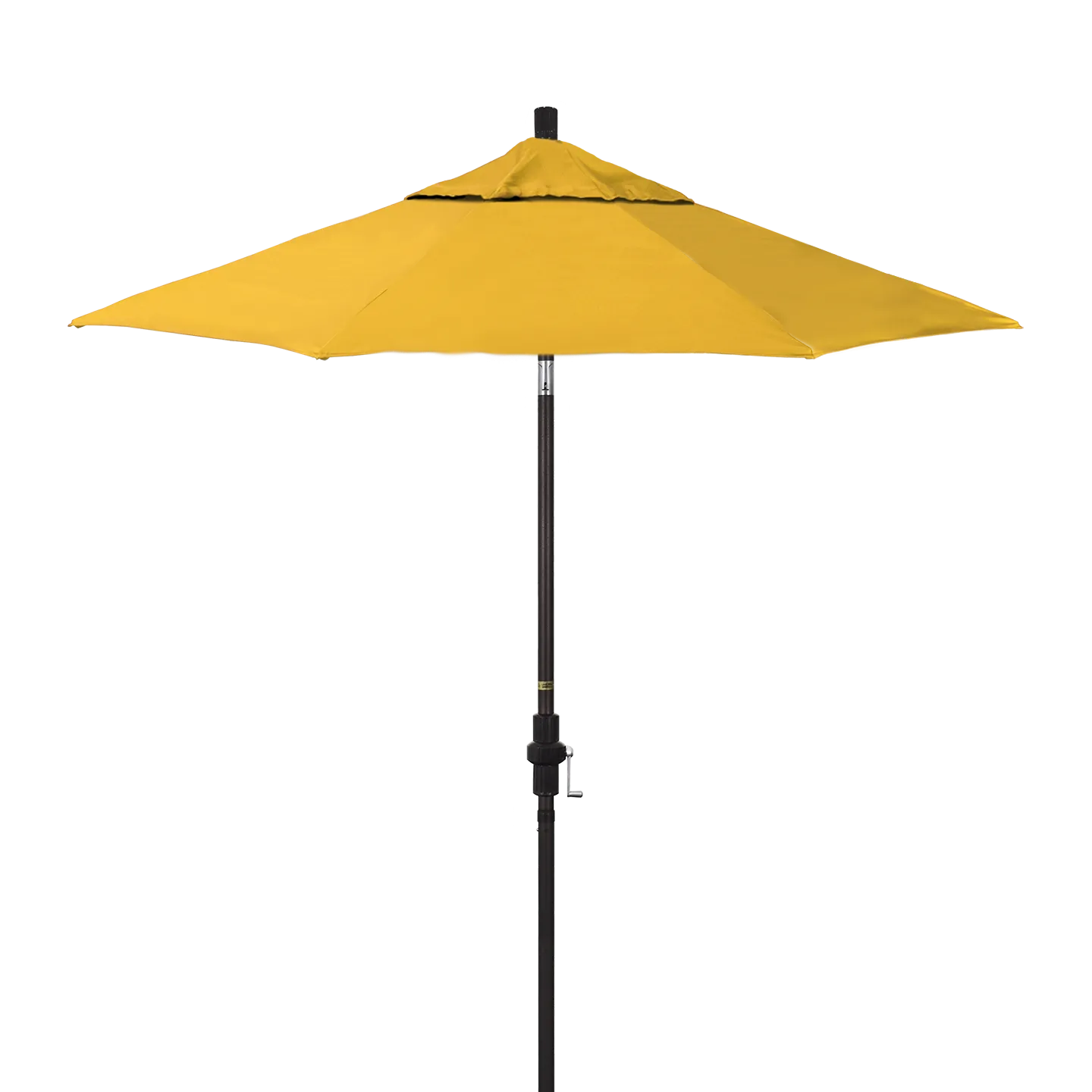 California Umbrella Sun Master Series 7.5 ft Patio Umbrella - Residential Grade with Collar Tilt and Crank Lift