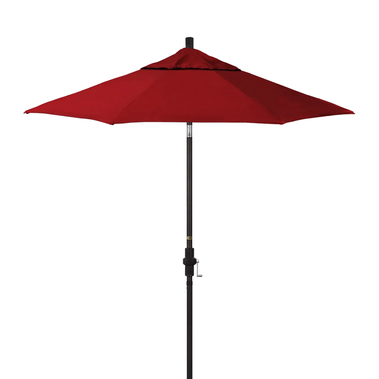 California Umbrella Sun Master Series 7.5 ft Patio Umbrella - Residential Grade with Collar Tilt and Crank Lift