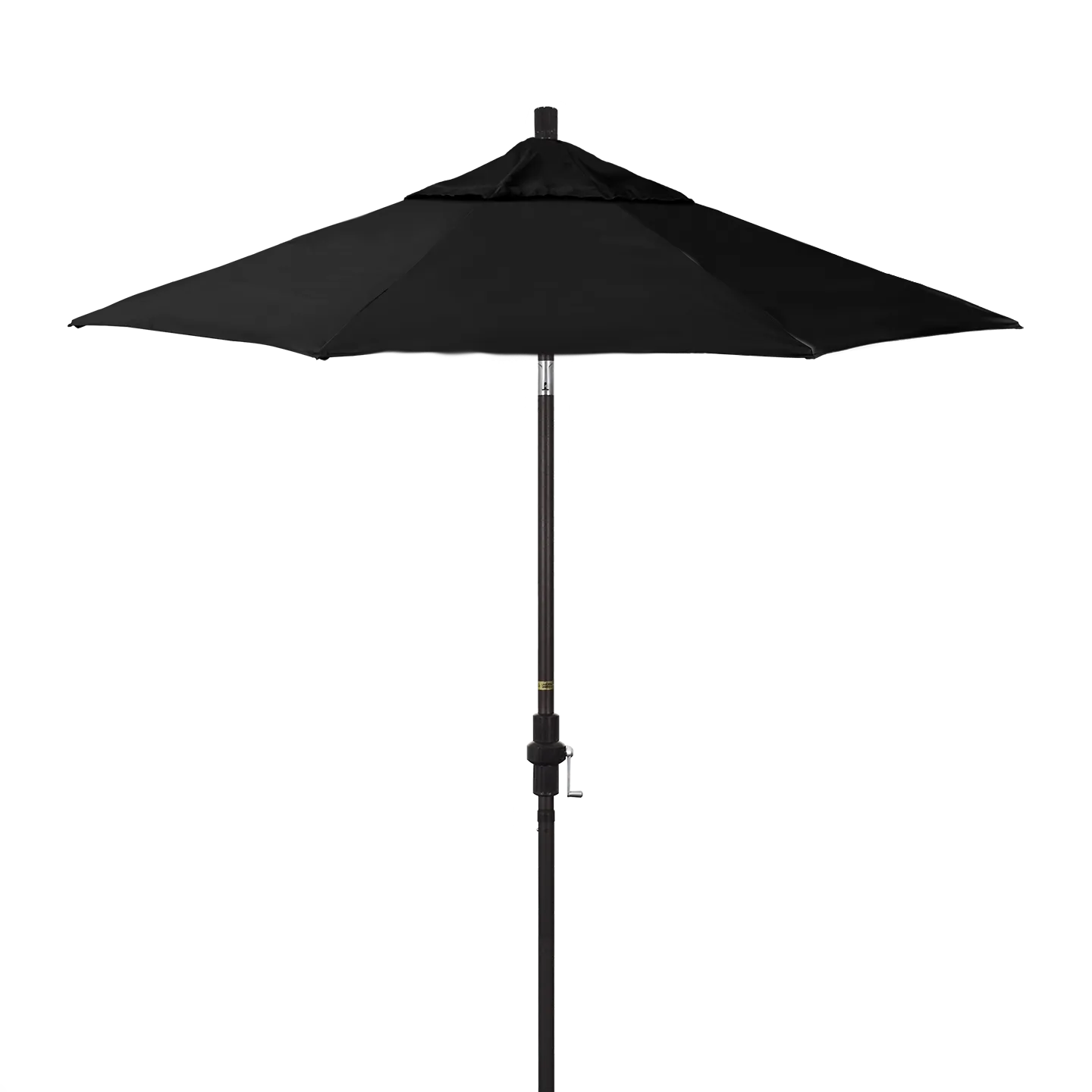 California Umbrella Sun Master Series 7.5 ft Patio Umbrella - Residential Grade with Collar Tilt and Crank Lift