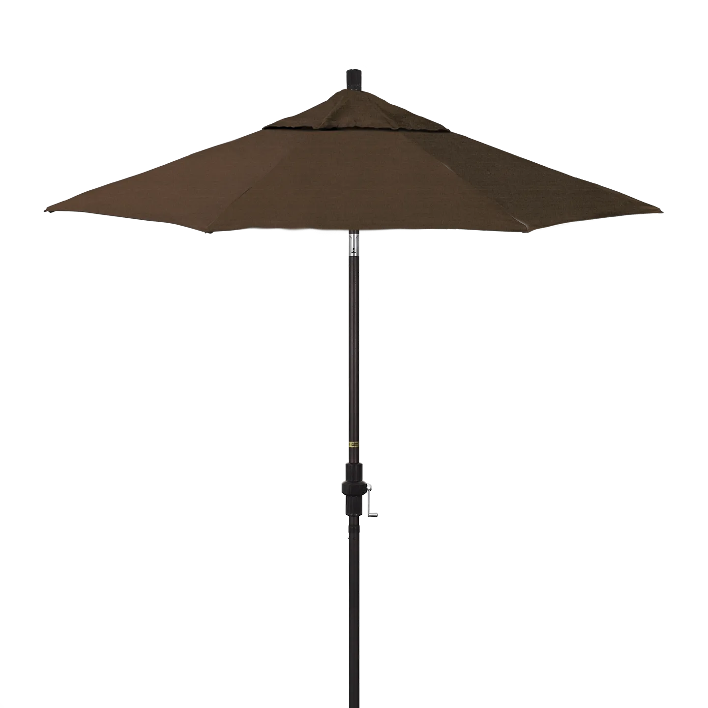 California Umbrella Sun Master Series 7.5 ft Patio Umbrella - Residential Grade with Collar Tilt and Crank Lift