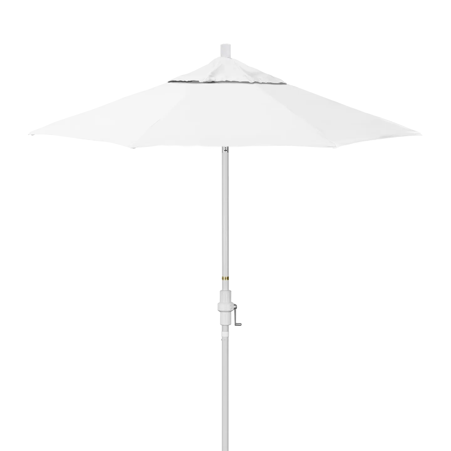 California Umbrella Sun Master Series 7.5 ft Patio Umbrella - Residential Grade with Collar Tilt and Crank Lift