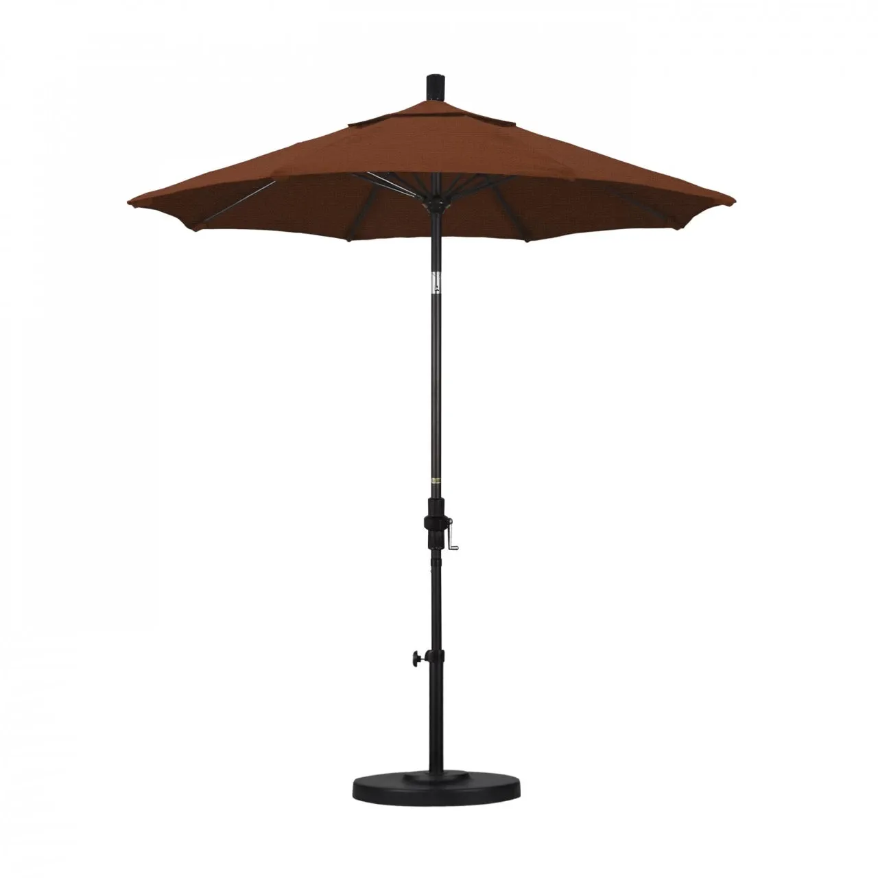 California Umbrella Sun Master Series 7.5 ft Patio Umbrella - Residential Grade with Collar Tilt and Crank Lift