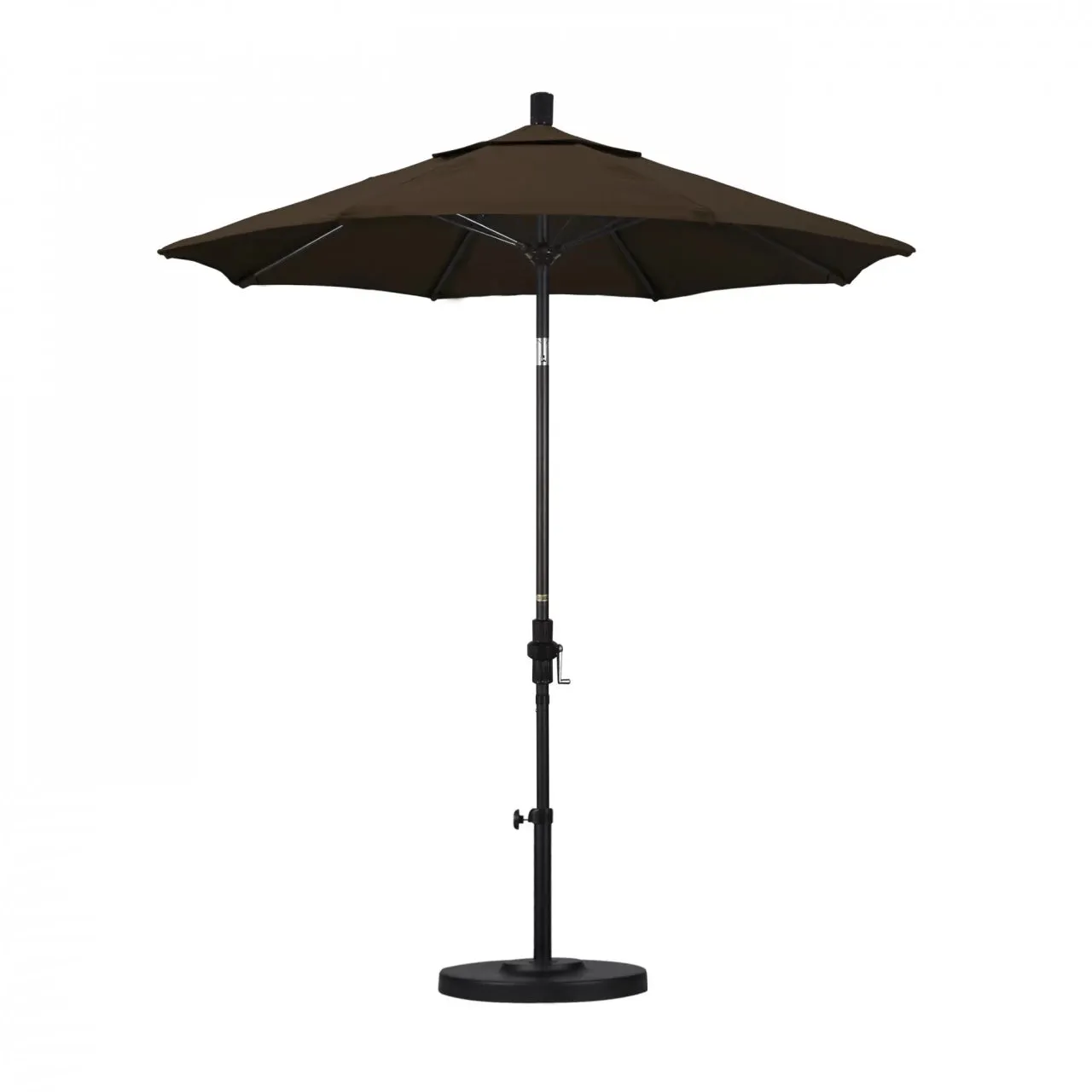 California Umbrella Sun Master Series 7.5 ft Patio Umbrella - Residential Grade with Collar Tilt and Crank Lift