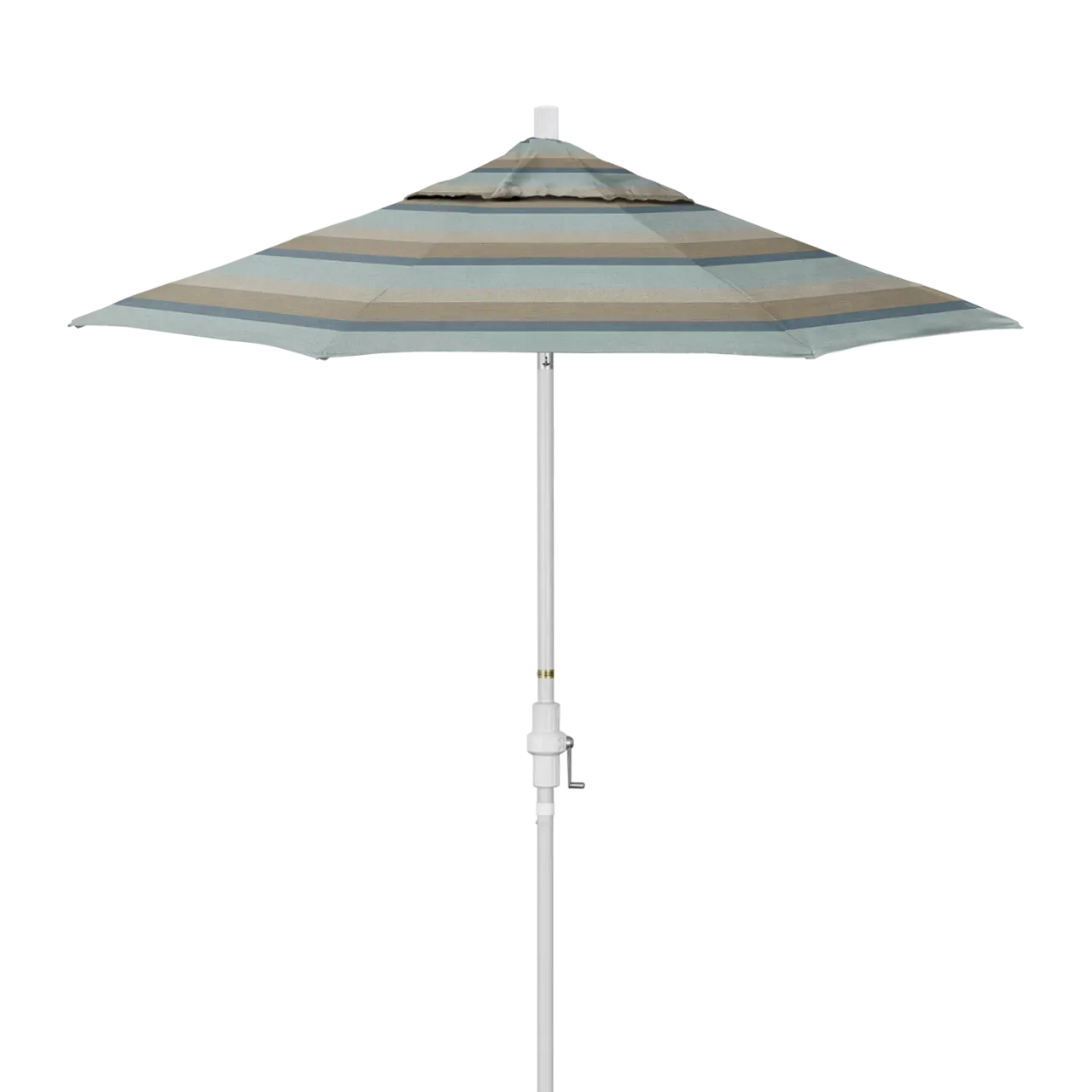 California Umbrella Sun Master Series 7.5 ft Patio Umbrella - Residential Grade with Collar Tilt and Crank Lift