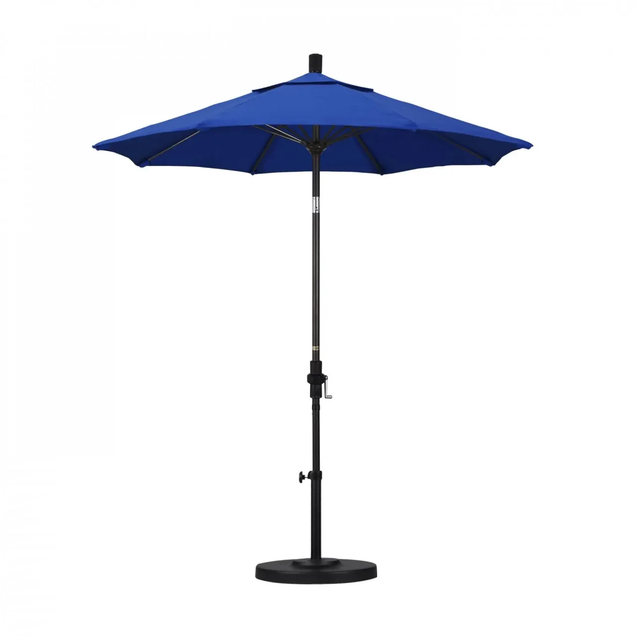 California Umbrella Sun Master Series 7.5 ft Patio Umbrella - Residential Grade with Collar Tilt and Crank Lift