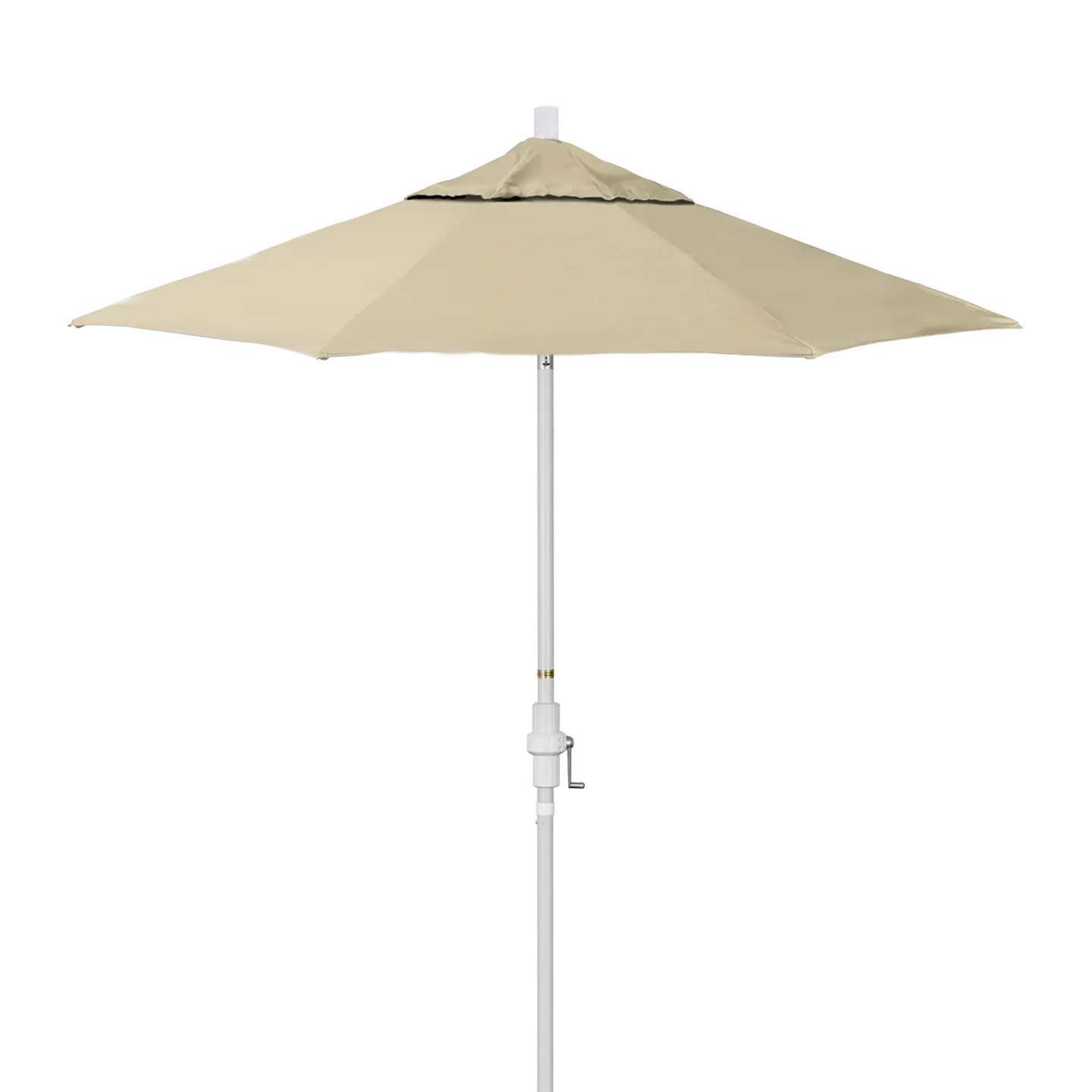 California Umbrella Sun Master Series 7.5 ft Patio Umbrella - Residential Grade with Collar Tilt and Crank Lift