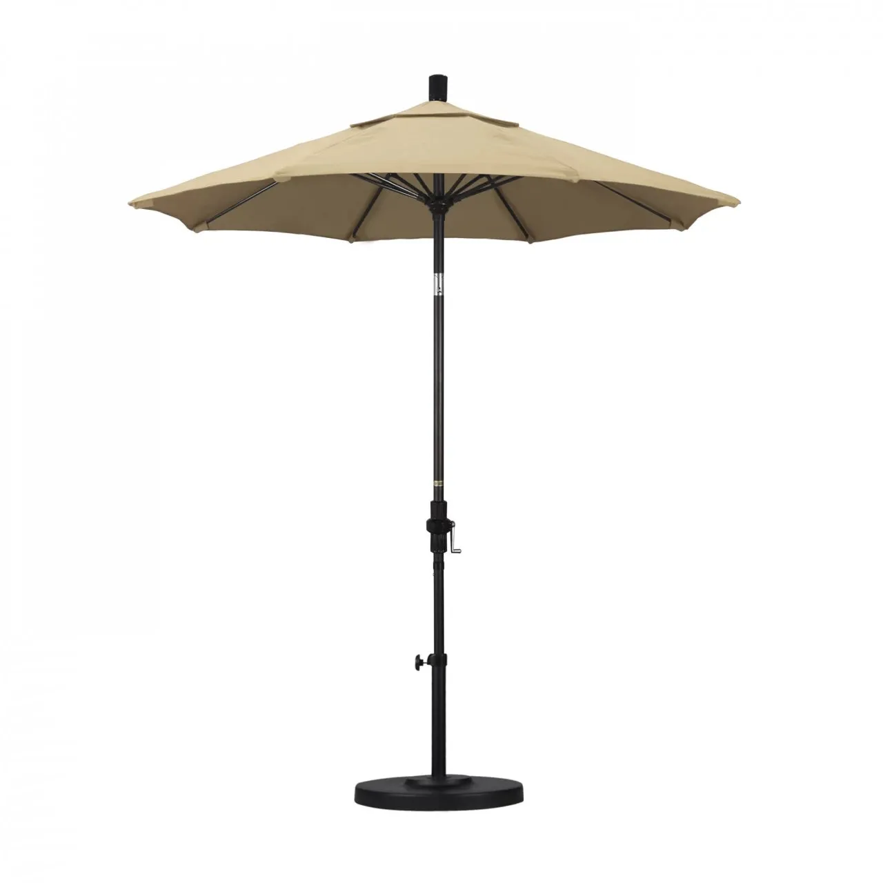 California Umbrella Sun Master Series 7.5 ft Patio Umbrella - Residential Grade with Collar Tilt and Crank Lift