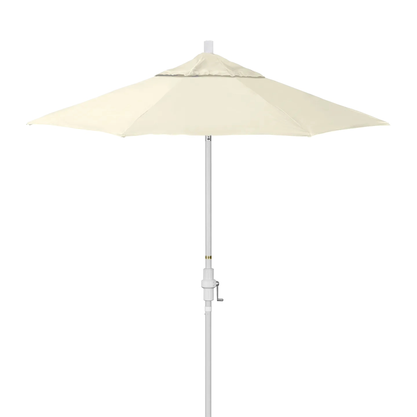 California Umbrella Sun Master Series 7.5 ft Patio Umbrella - Residential Grade with Collar Tilt and Crank Lift