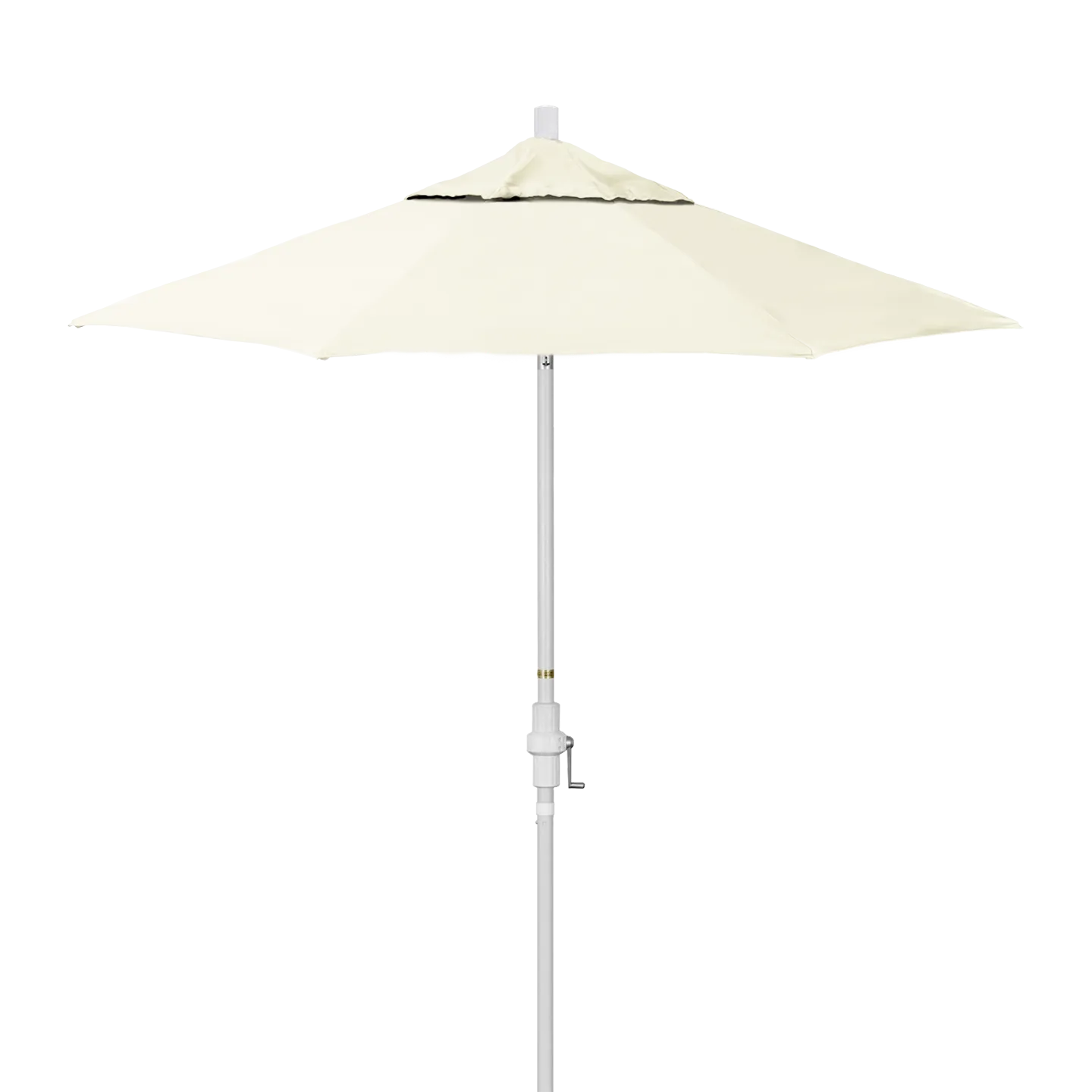 California Umbrella Sun Master Series 7.5 ft Patio Umbrella - Residential Grade with Collar Tilt and Crank Lift