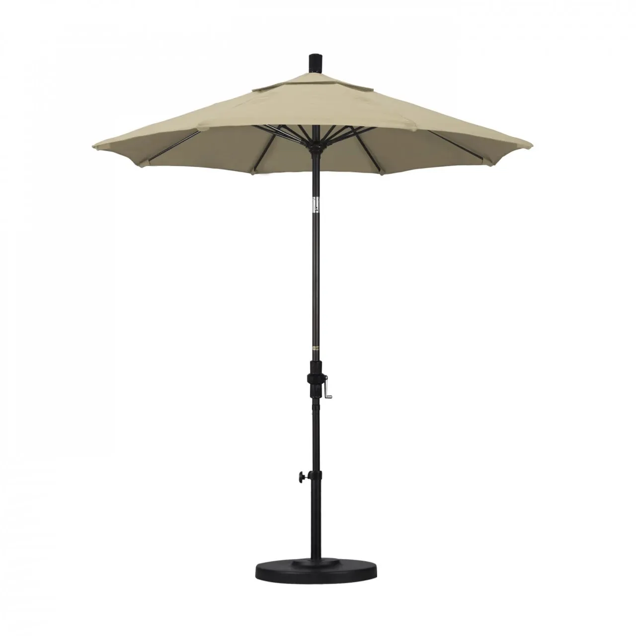 California Umbrella Sun Master Series 7.5 ft Patio Umbrella - Residential Grade with Collar Tilt and Crank Lift