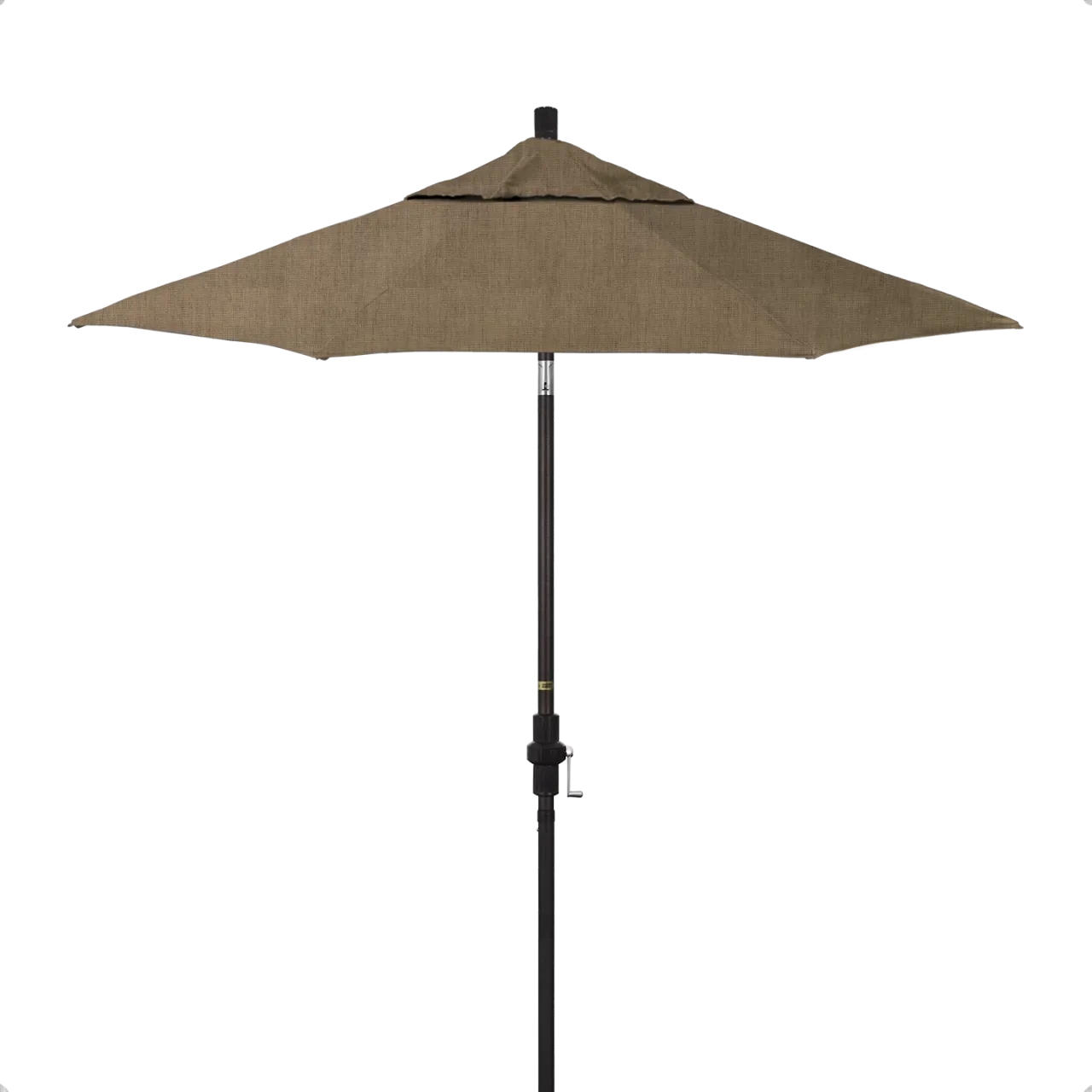 California Umbrella Sun Master Series 7.5 ft Patio Umbrella - Residential Grade with Collar Tilt and Crank Lift