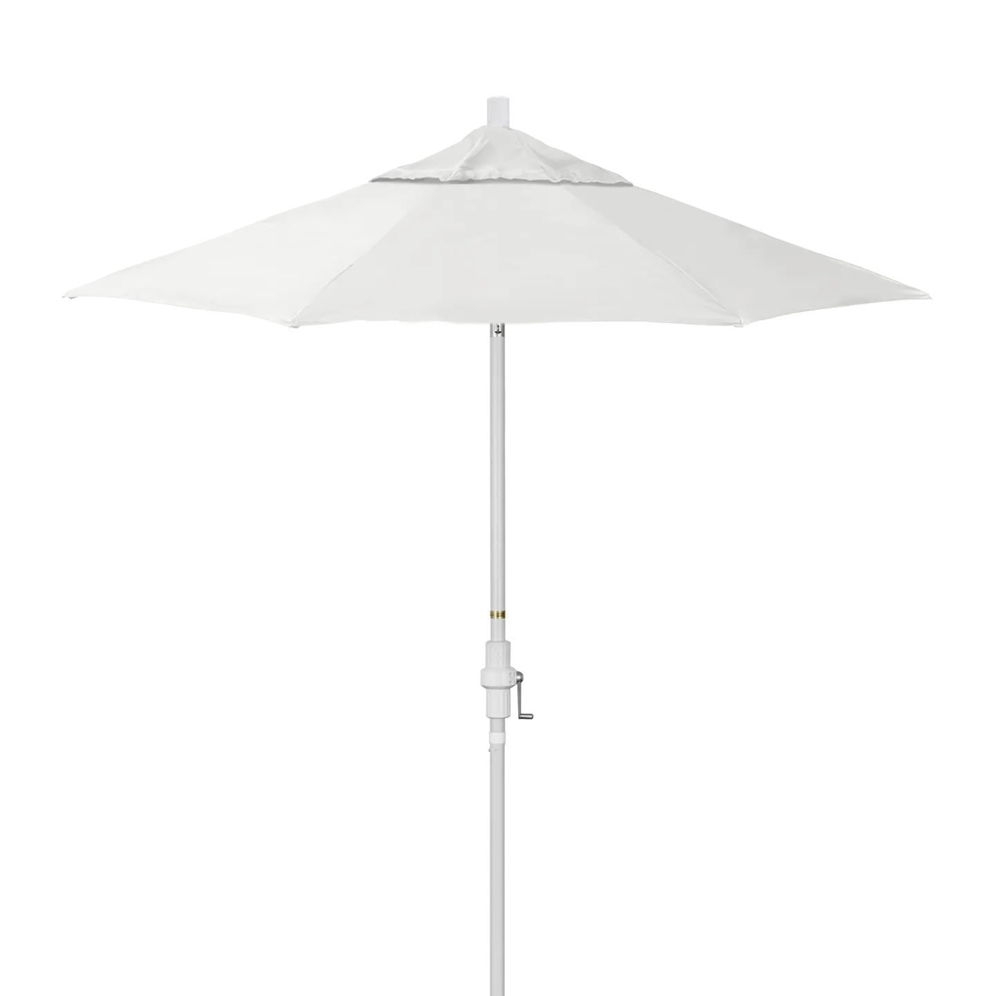 California Umbrella Sun Master Series 7.5 ft Patio Umbrella - Residential Grade with Collar Tilt and Crank Lift