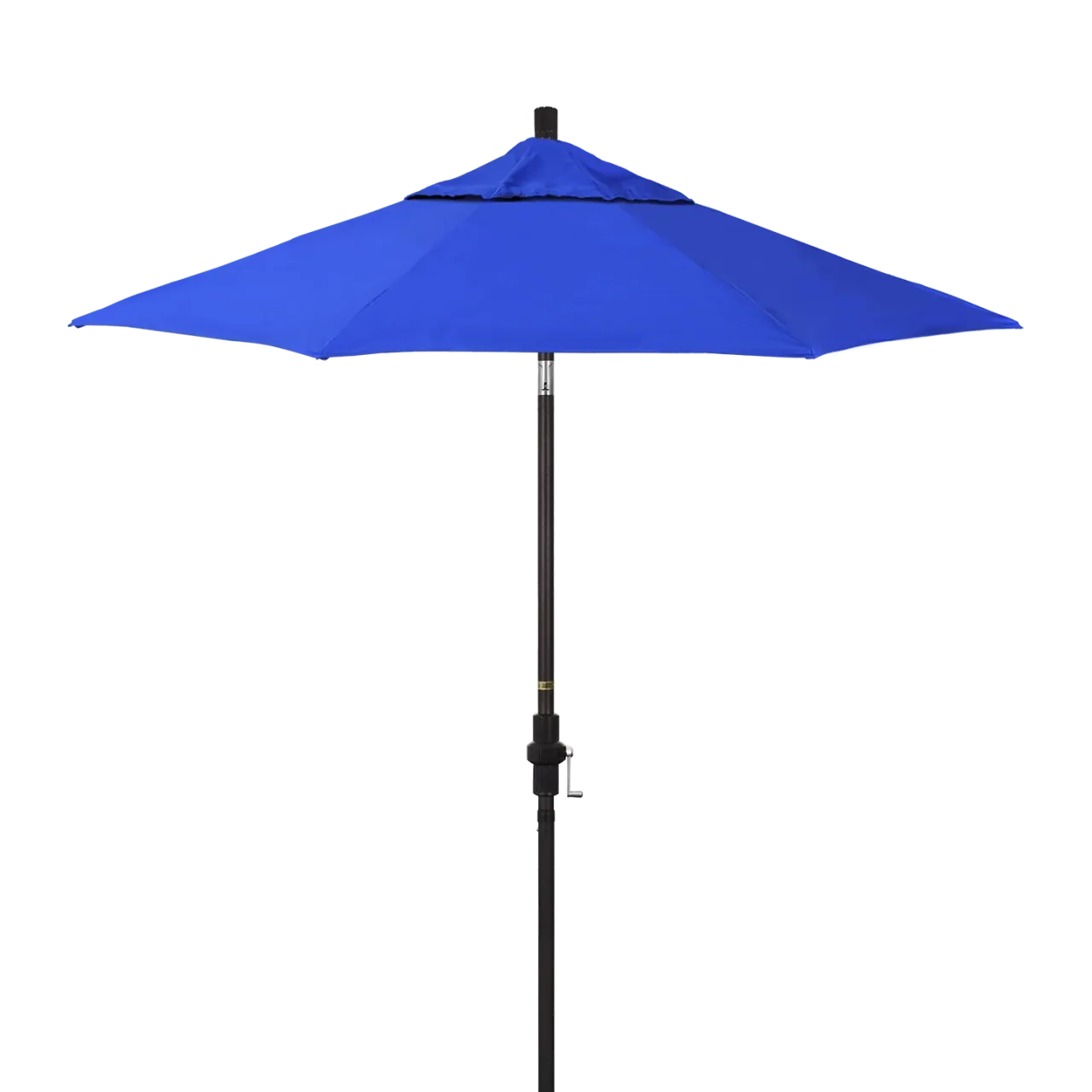 California Umbrella Sun Master Series 7.5 ft Patio Umbrella - Residential Grade with Collar Tilt and Crank Lift