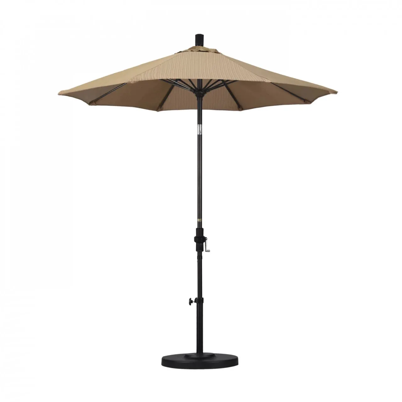 California Umbrella Sun Master Series 7.5 ft Patio Umbrella - Residential Grade with Collar Tilt and Crank Lift