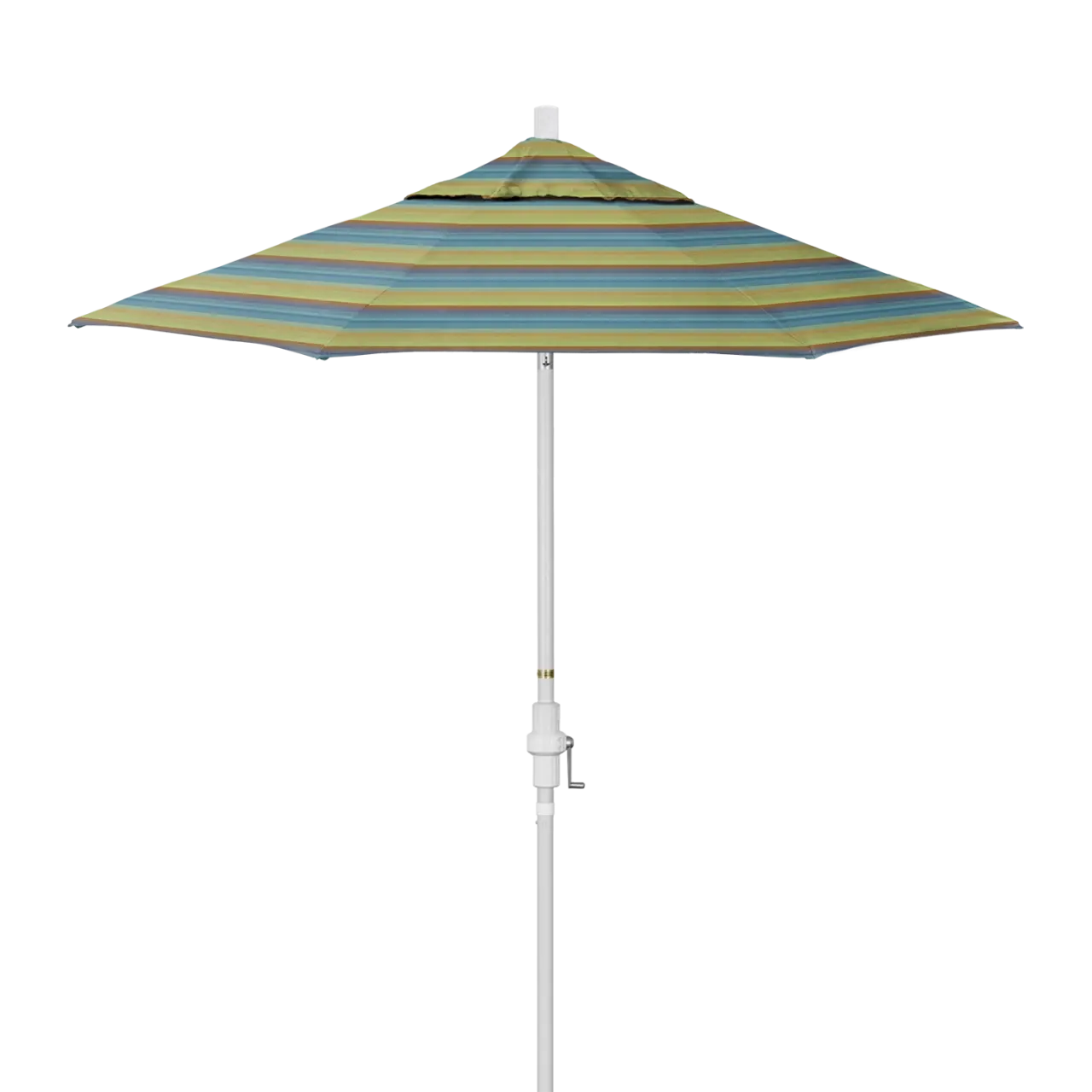 California Umbrella Sun Master Series 7.5 ft Patio Umbrella - Residential Grade with Collar Tilt and Crank Lift