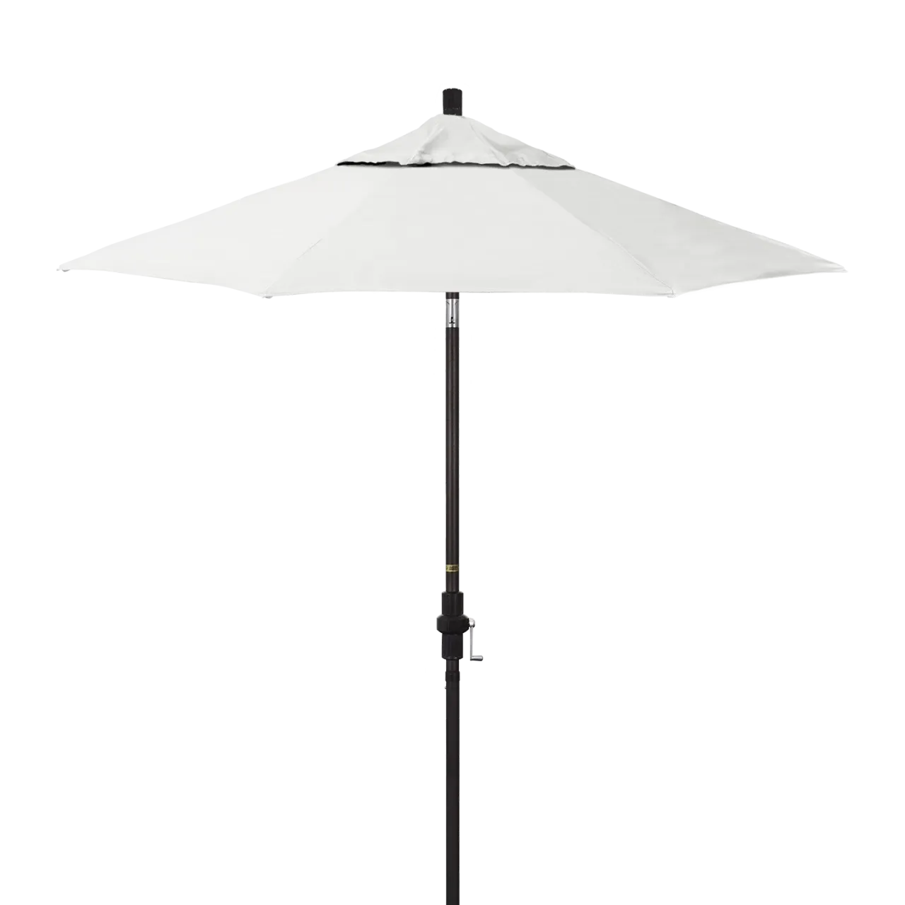 California Umbrella Sun Master Series 7.5 ft Patio Umbrella - Residential Grade with Collar Tilt and Crank Lift