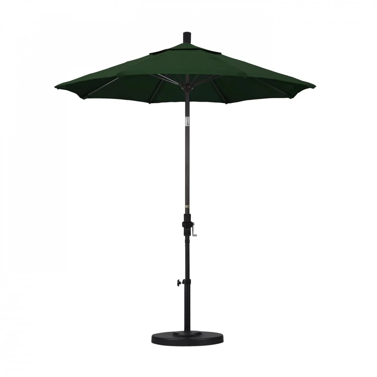 California Umbrella Sun Master Series 7.5 ft Patio Umbrella - Residential Grade with Collar Tilt and Crank Lift