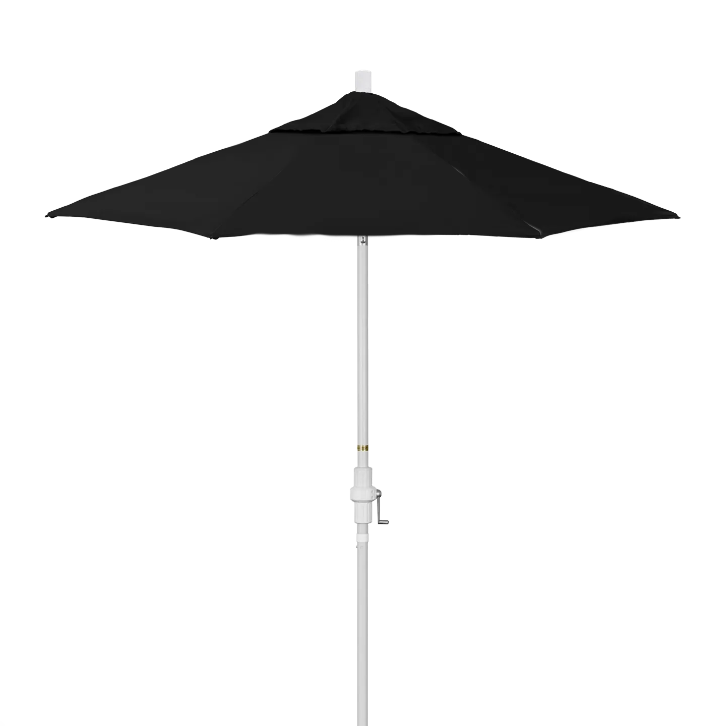 California Umbrella Sun Master Series 7.5 ft Patio Umbrella - Residential Grade with Collar Tilt and Crank Lift