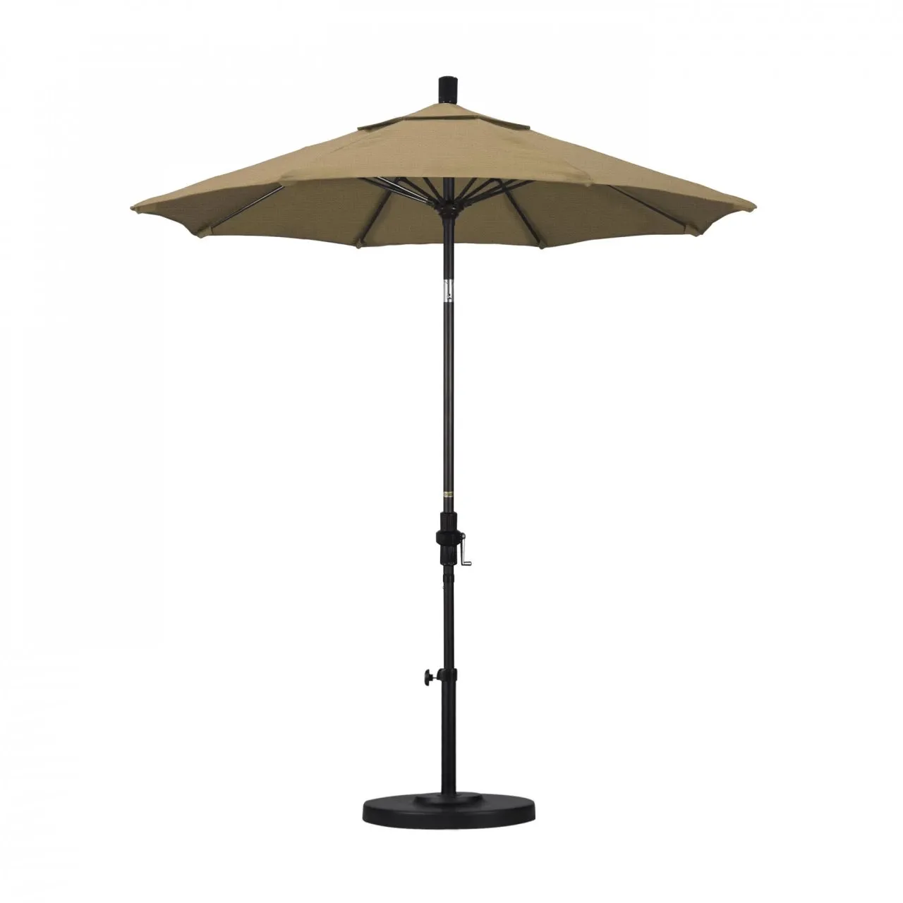 California Umbrella Sun Master Series 7.5 ft Patio Umbrella - Residential Grade with Collar Tilt and Crank Lift