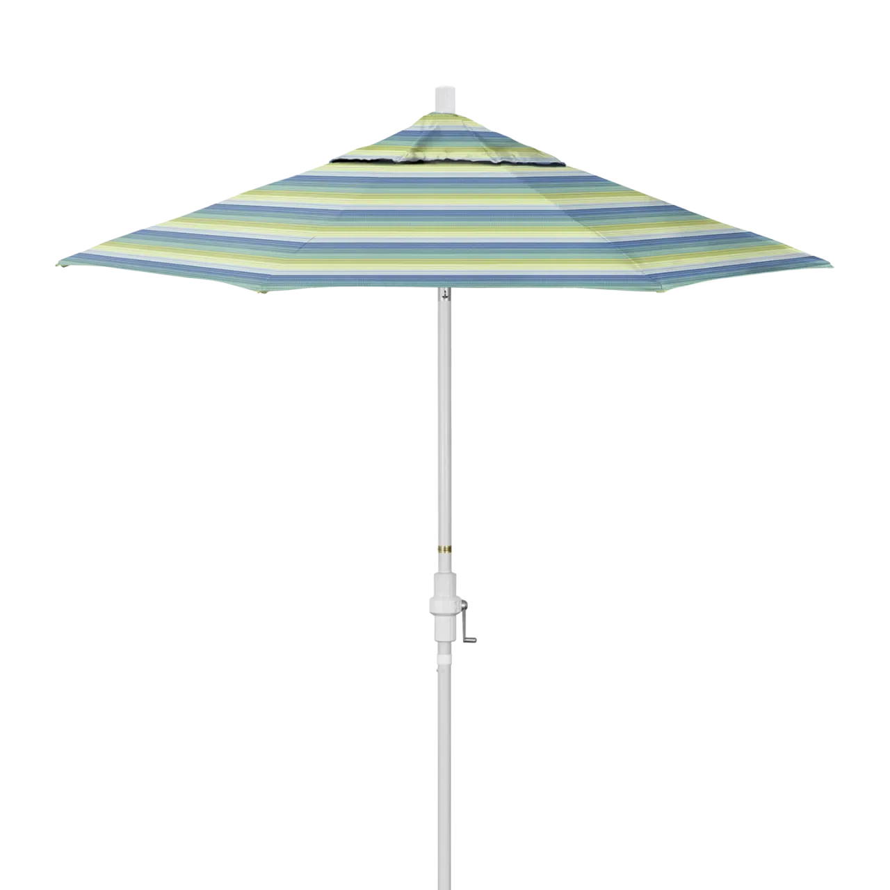 California Umbrella Sun Master Series 7.5 ft Patio Umbrella - Residential Grade with Collar Tilt and Crank Lift