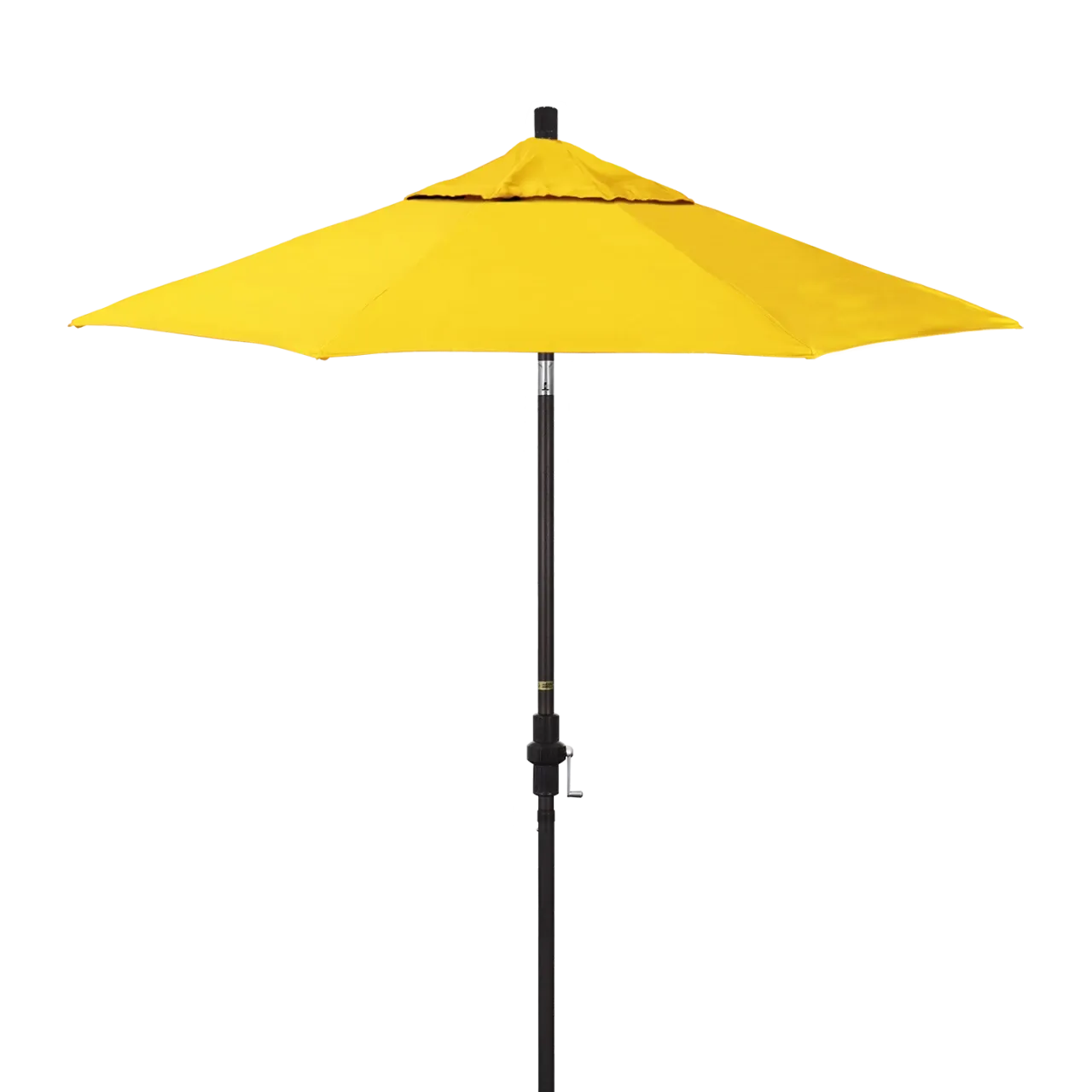 California Umbrella Sun Master Series 7.5 ft Patio Umbrella - Residential Grade with Collar Tilt and Crank Lift