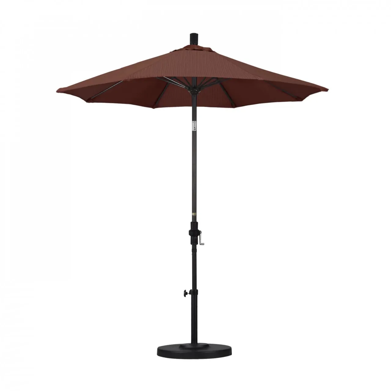 California Umbrella Sun Master Series 7.5 ft Patio Umbrella - Residential Grade with Collar Tilt and Crank Lift