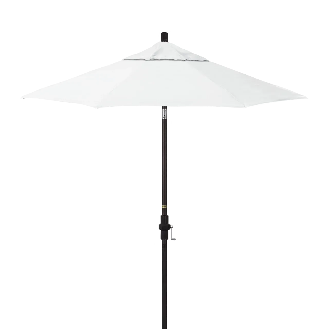 California Umbrella Sun Master Series 7.5 ft Patio Umbrella - Residential Grade with Collar Tilt and Crank Lift